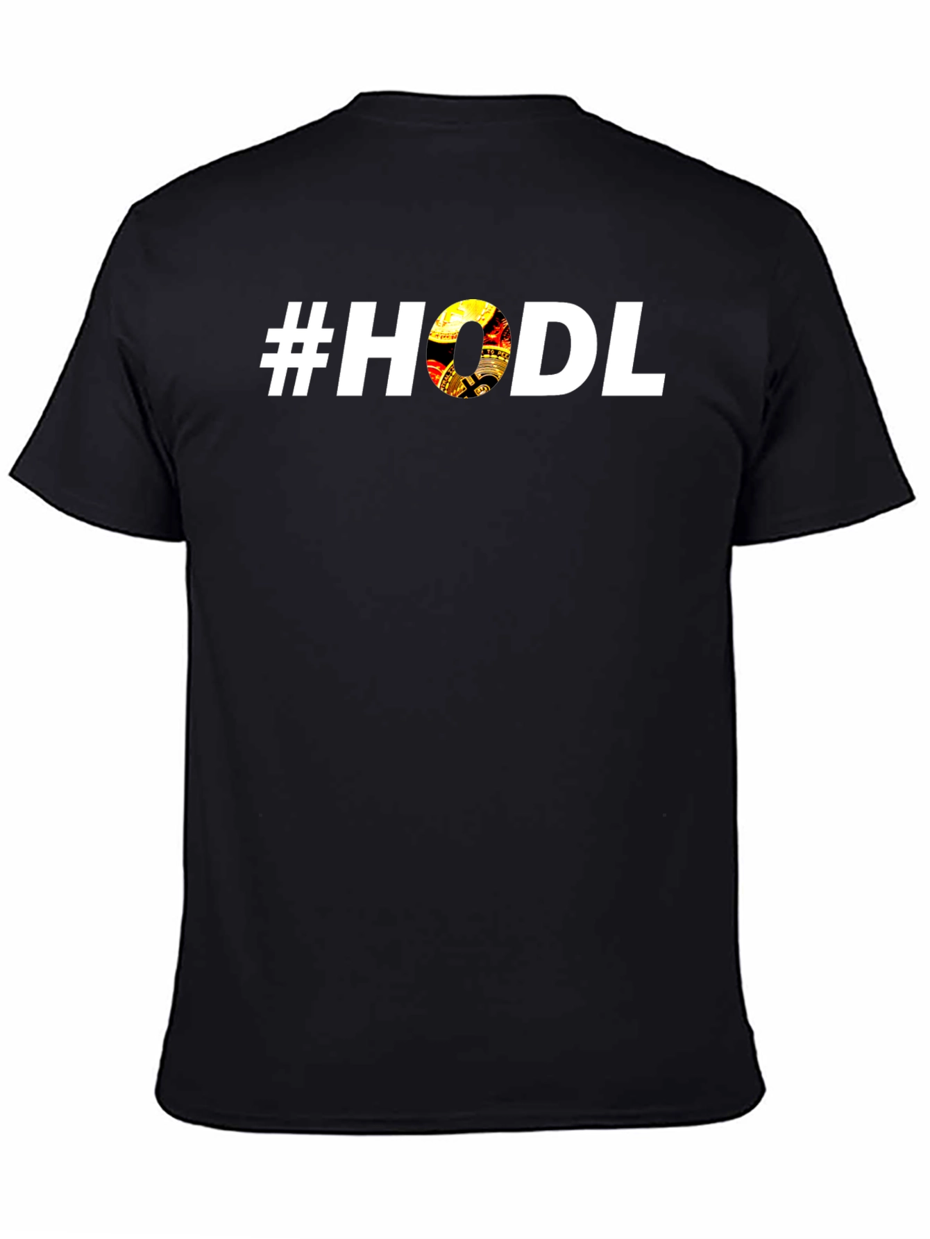 #HODL Crypto Graphic Black T-Shirt - Investor Tee