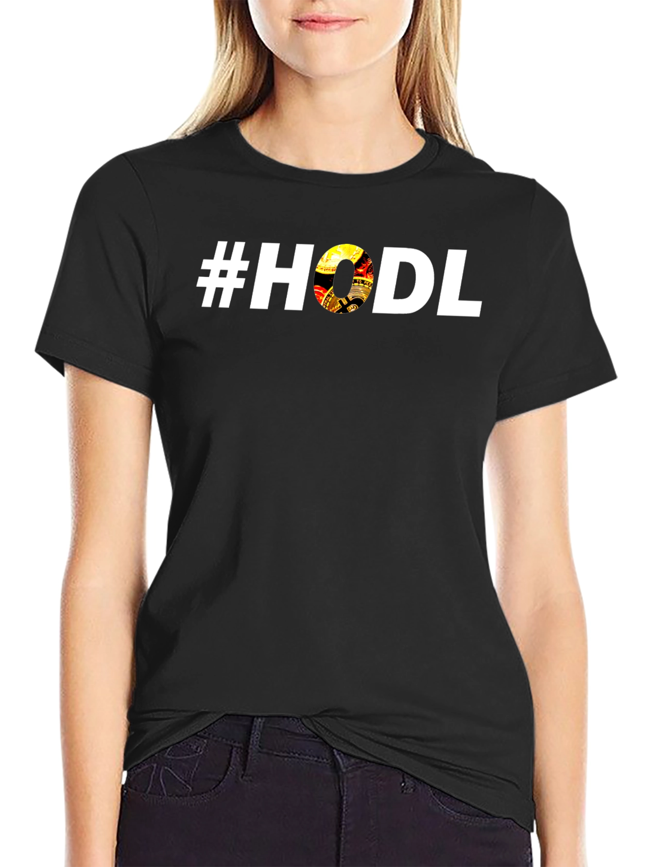 #HODL Crypto Graphic Black T-Shirt - Investor Tee