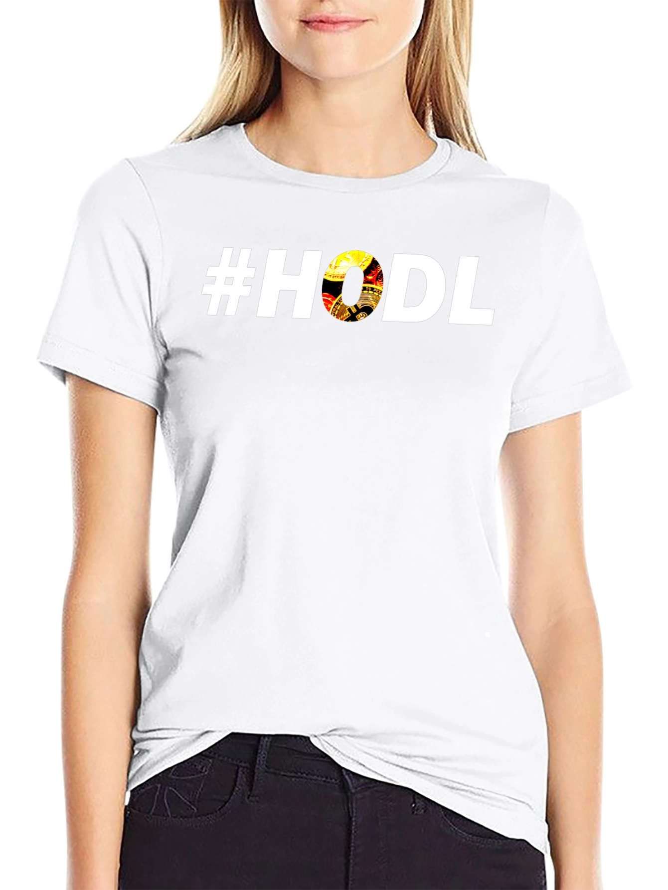 #HODL Crypto Graphic Black T-Shirt - Investor Tee