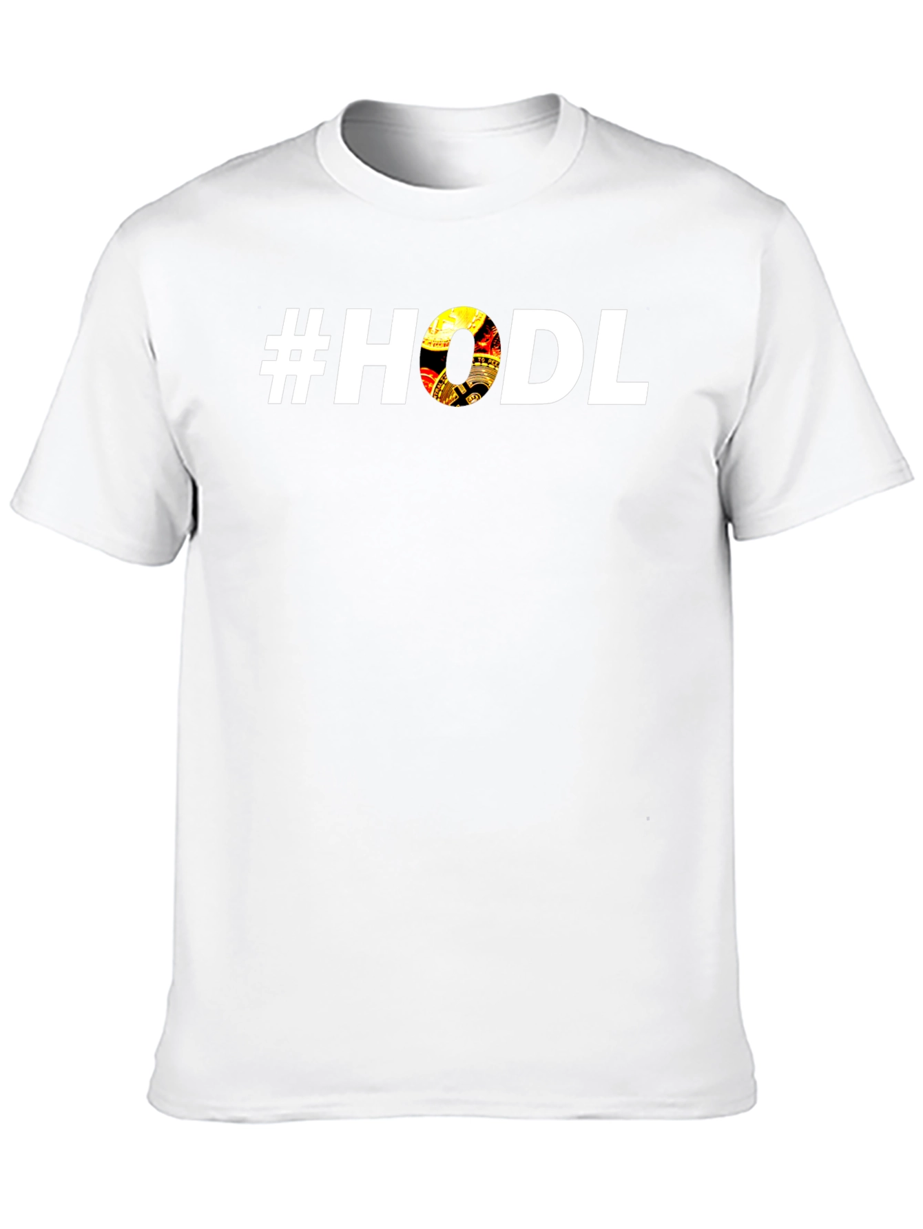 #HODL Crypto Graphic Black T-Shirt - Investor Tee
