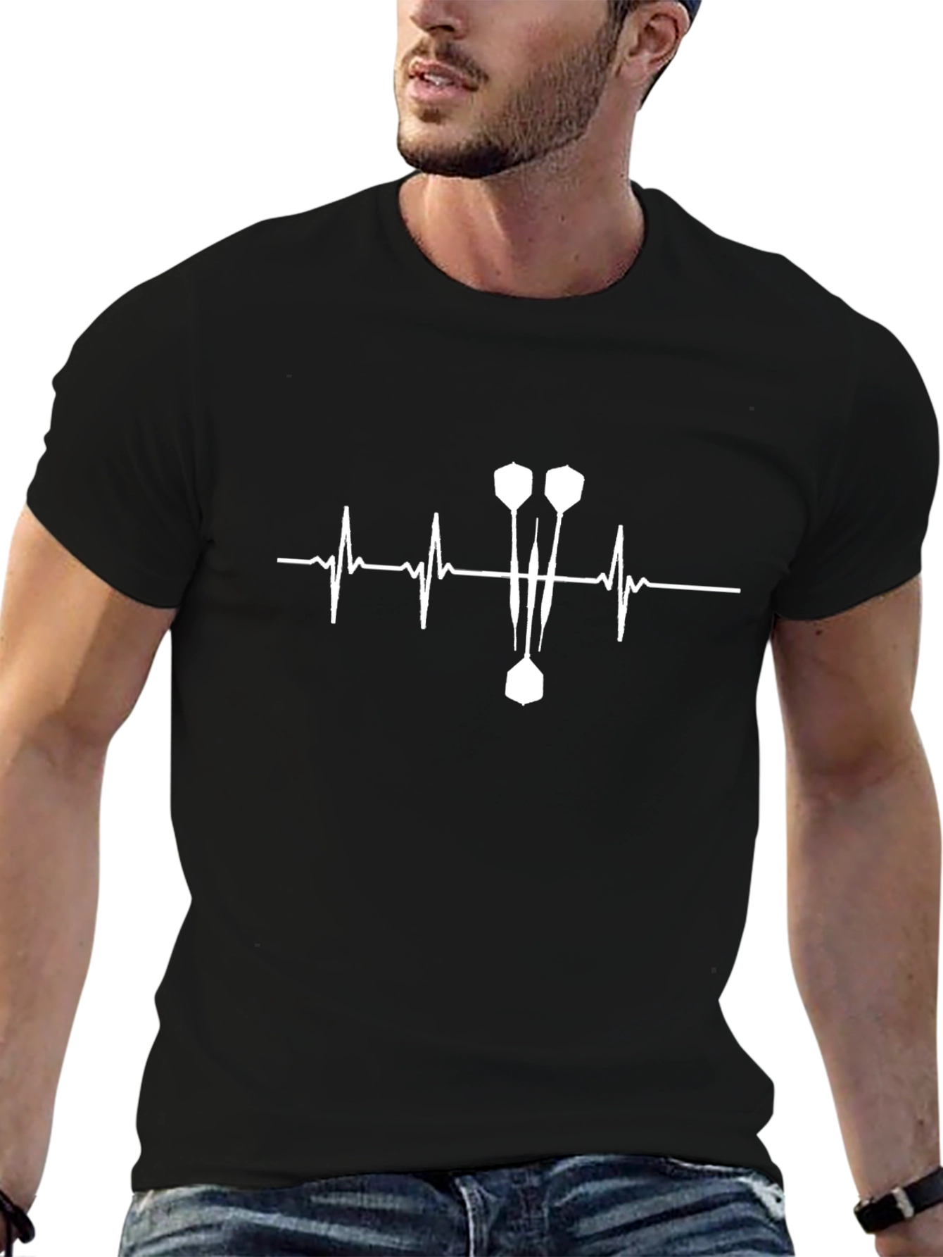 Darts Heartbeat T-Shirt - Play On!