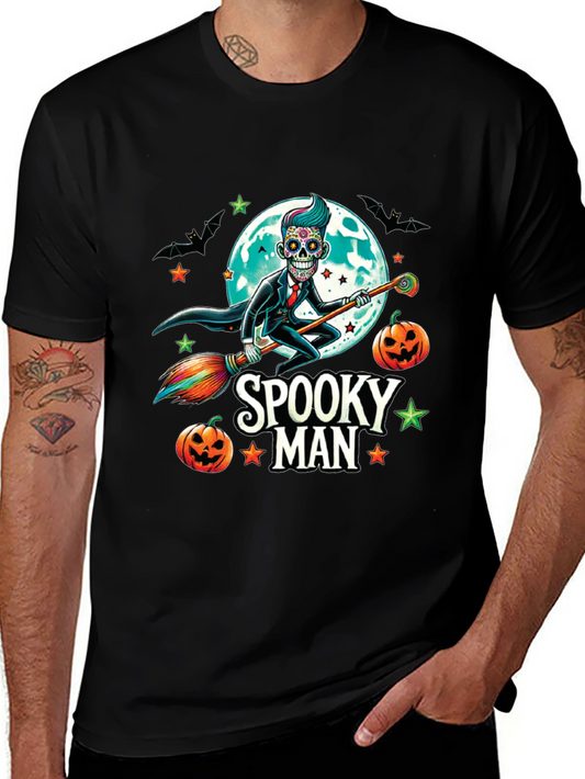 Spooky Man Halloween T-Shirt