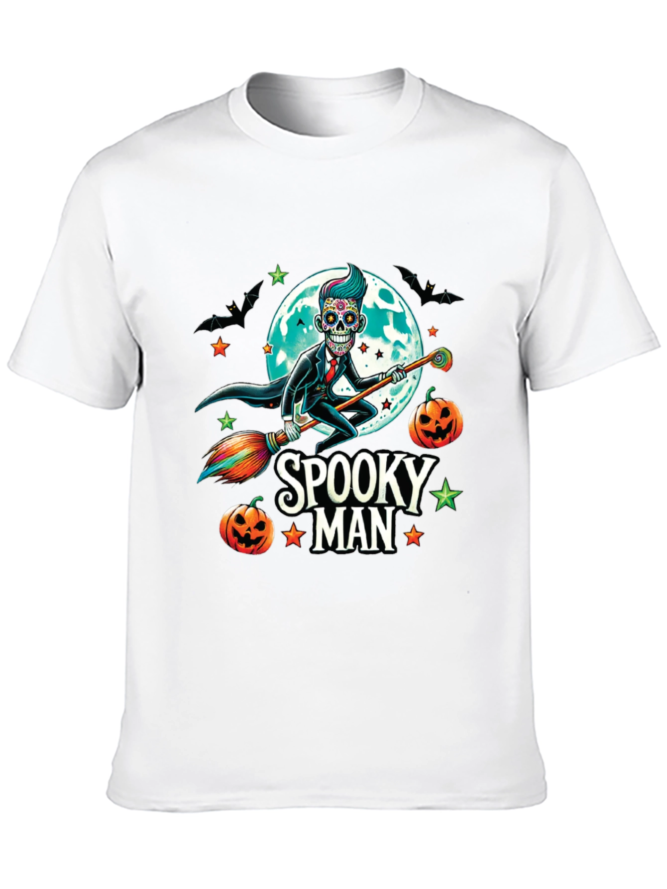 Spooky Man Halloween T-Shirt