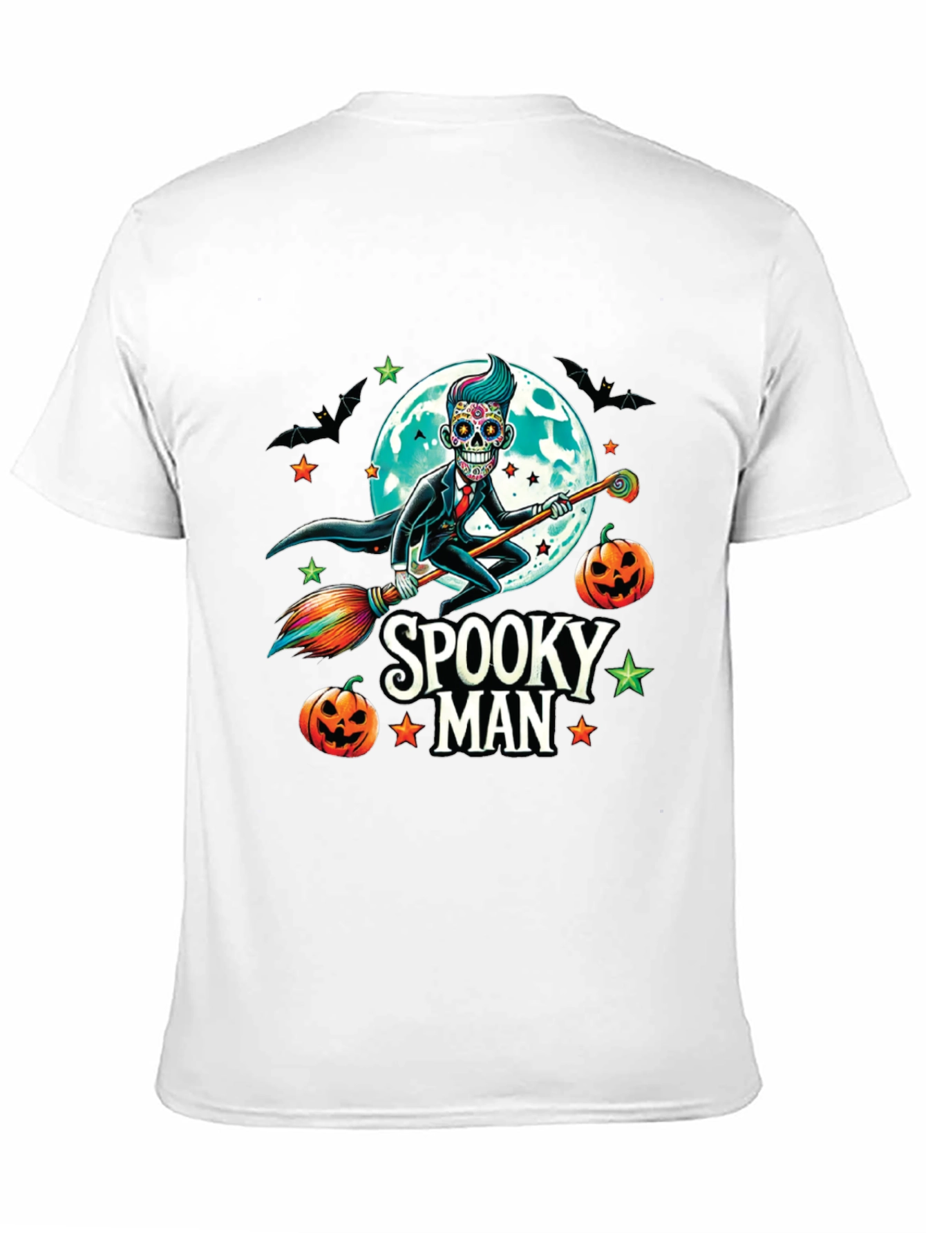 Spooky Man Halloween T-Shirt