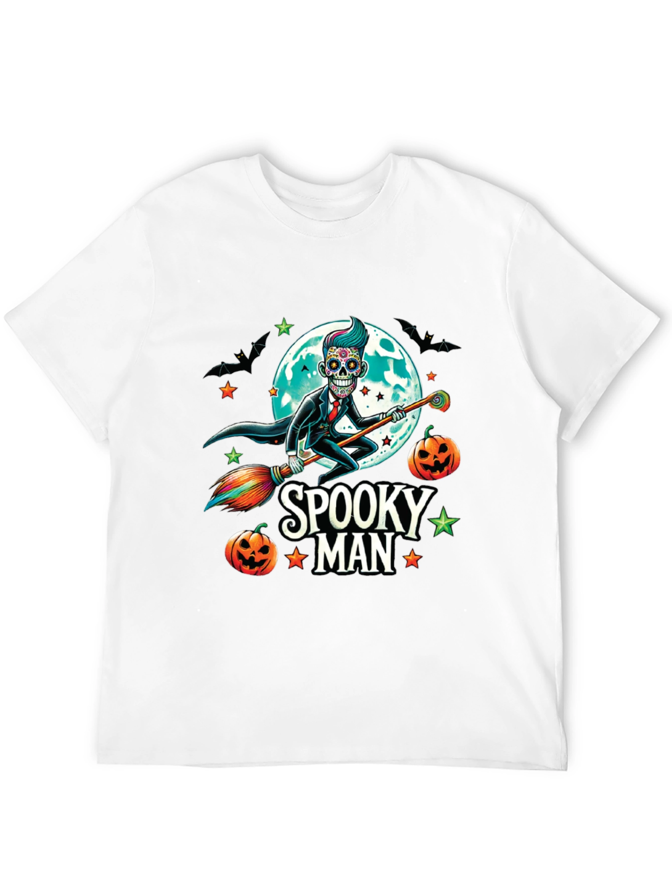 Spooky Man Halloween T-Shirt