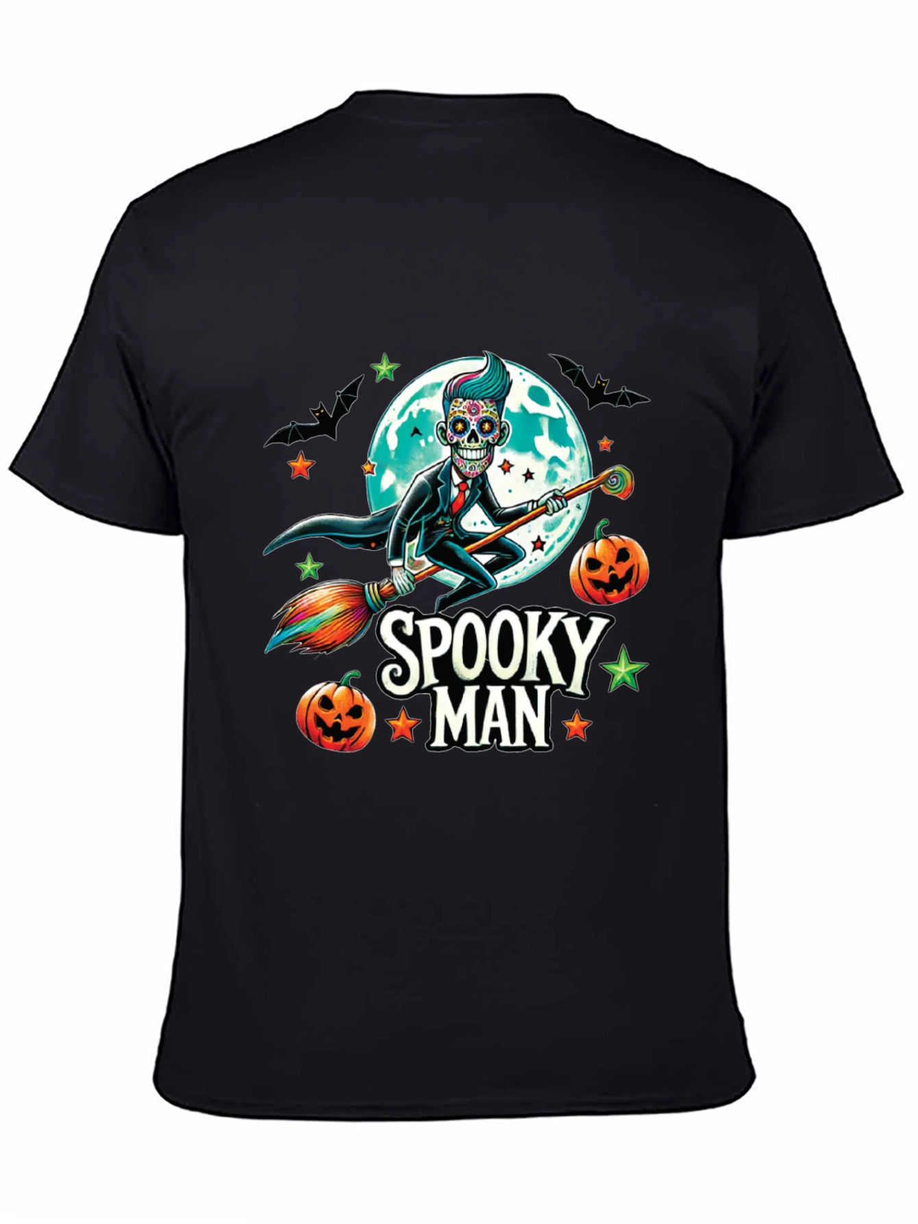 Spooky Man Halloween T-Shirt