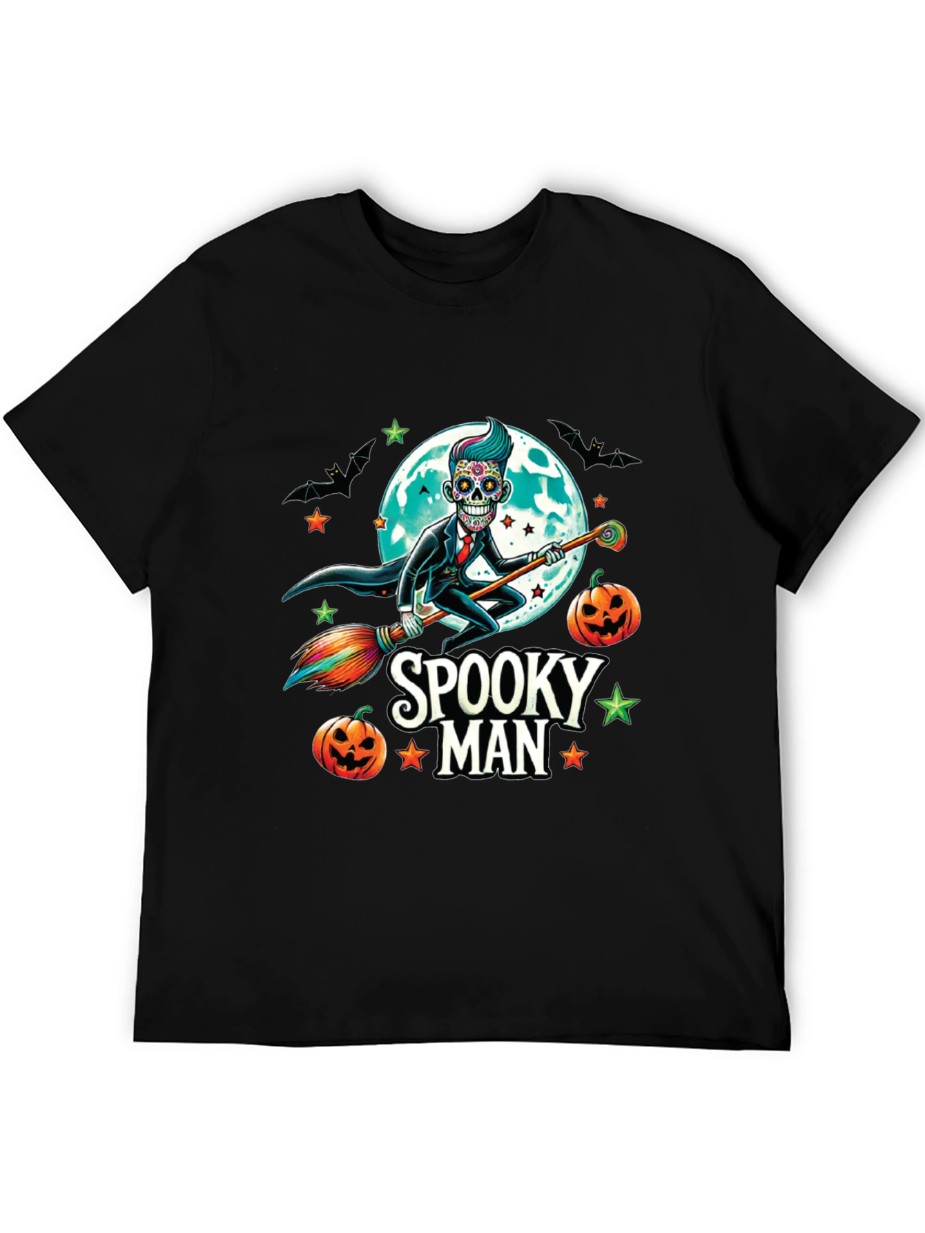 Spooky Man Halloween T-Shirt