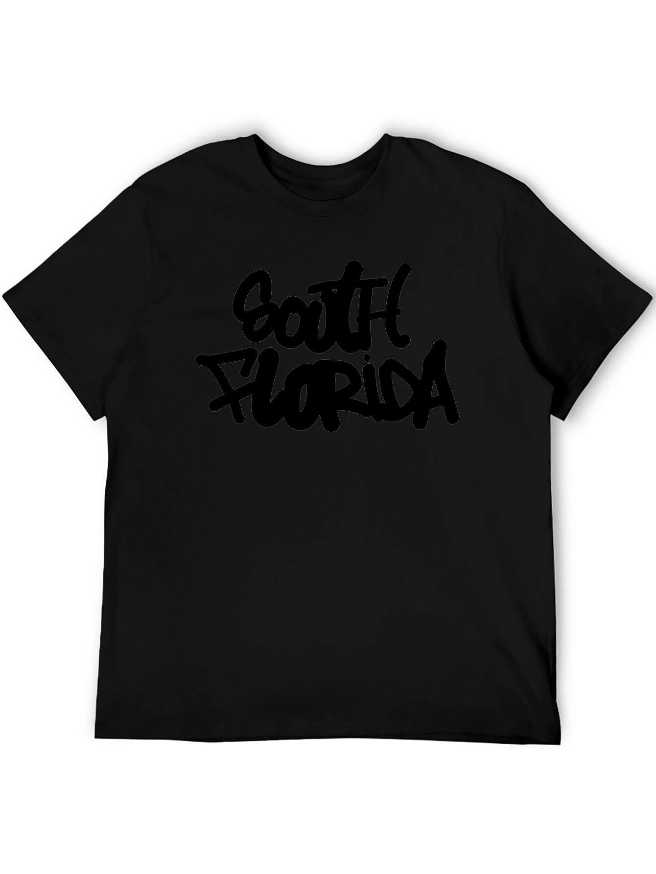 South Florida Black Graphic T-Shirt