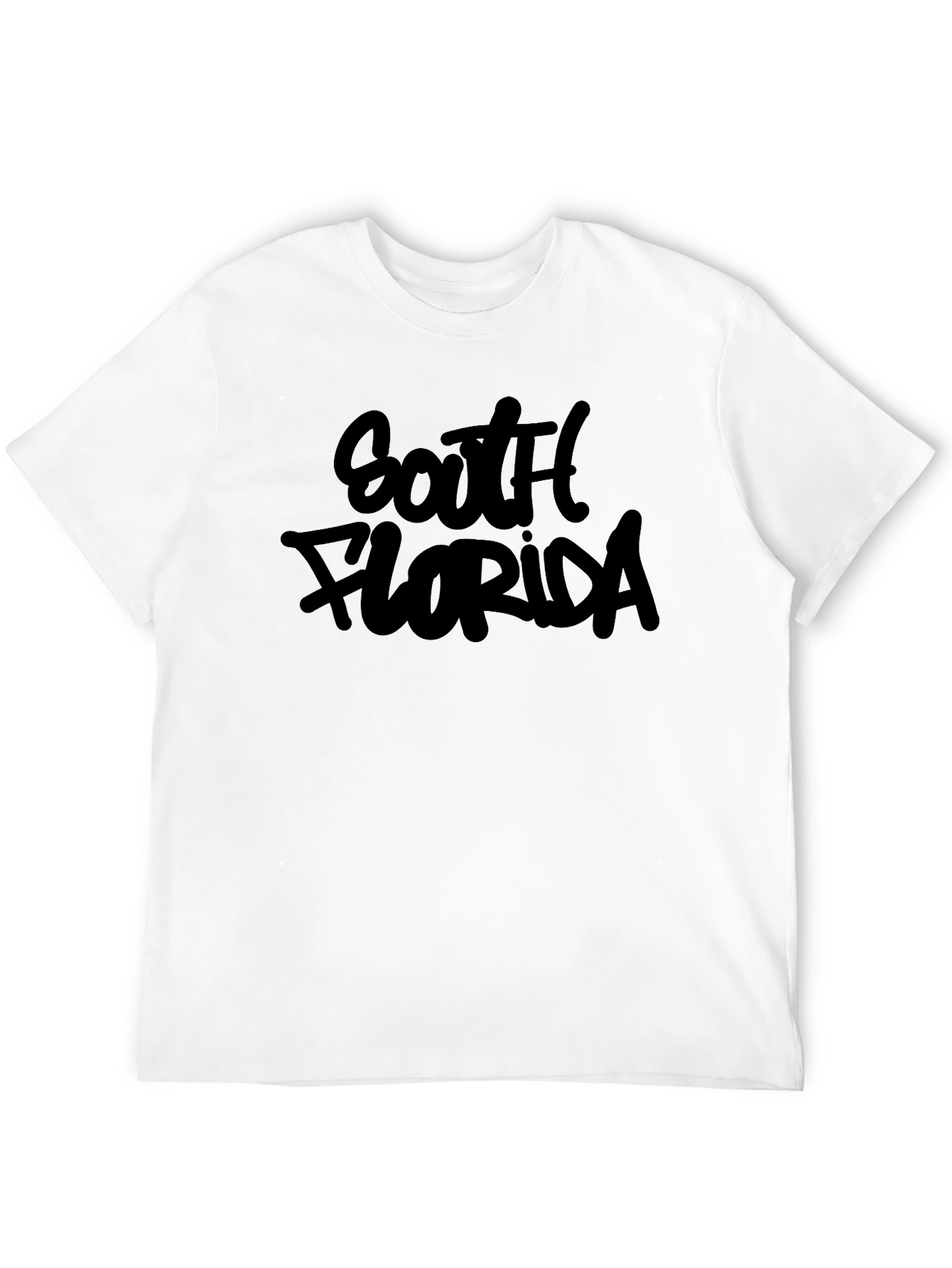 South Florida Black Graphic T-Shirt