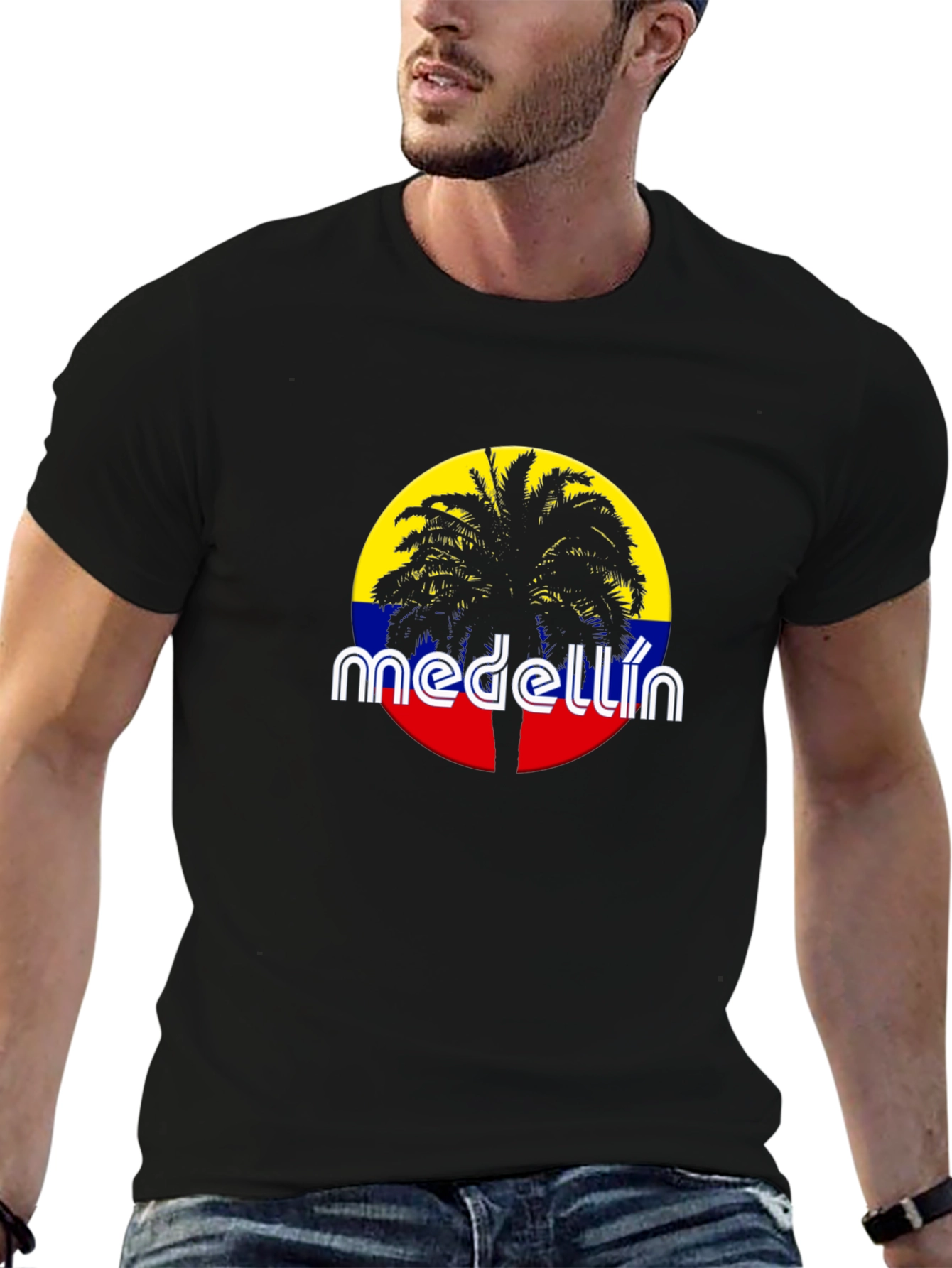 Medellin Colombia Palm Tree T-Shirt