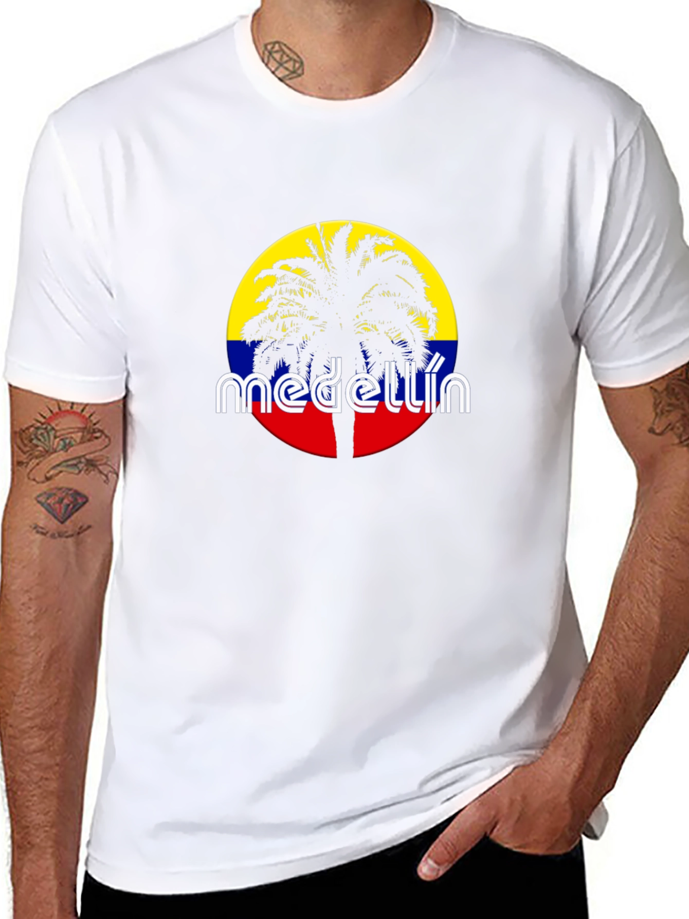 Medellin Colombia Palm Tree T-Shirt