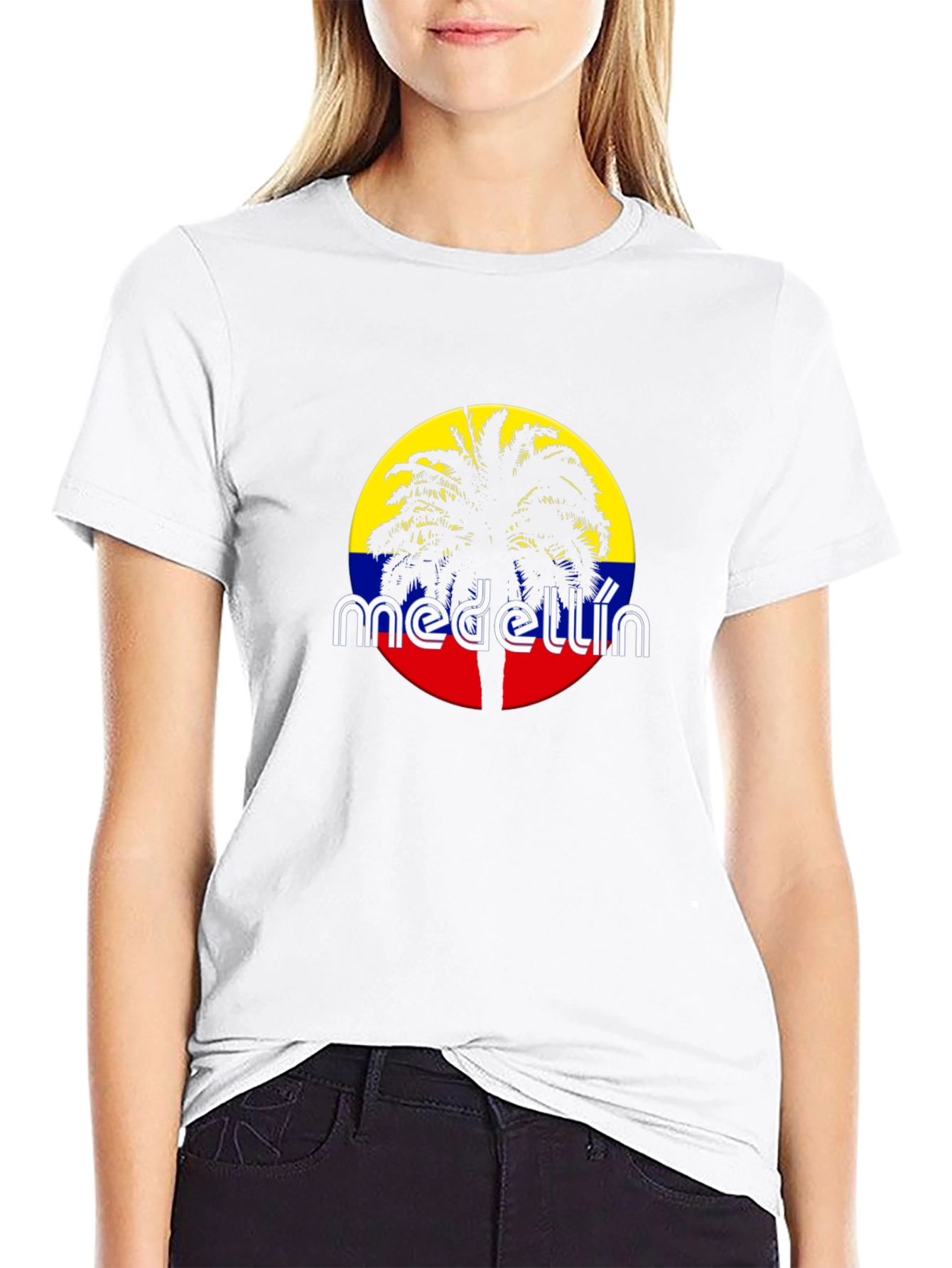 Medellin Colombia Palm Tree T-Shirt