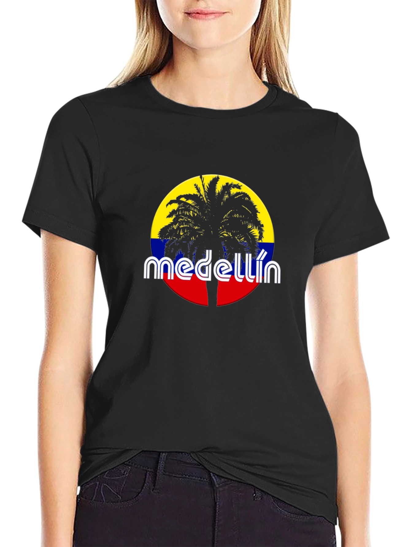 Medellin Colombia Palm Tree T-Shirt