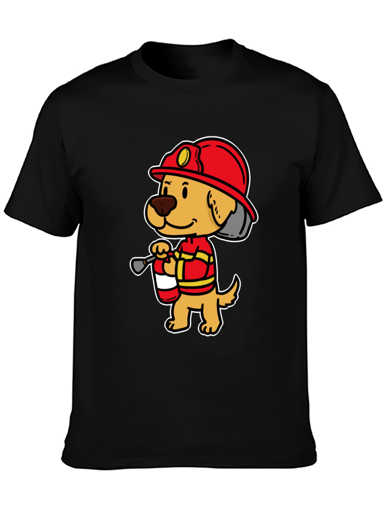 Firefighter Dog T-Shirt