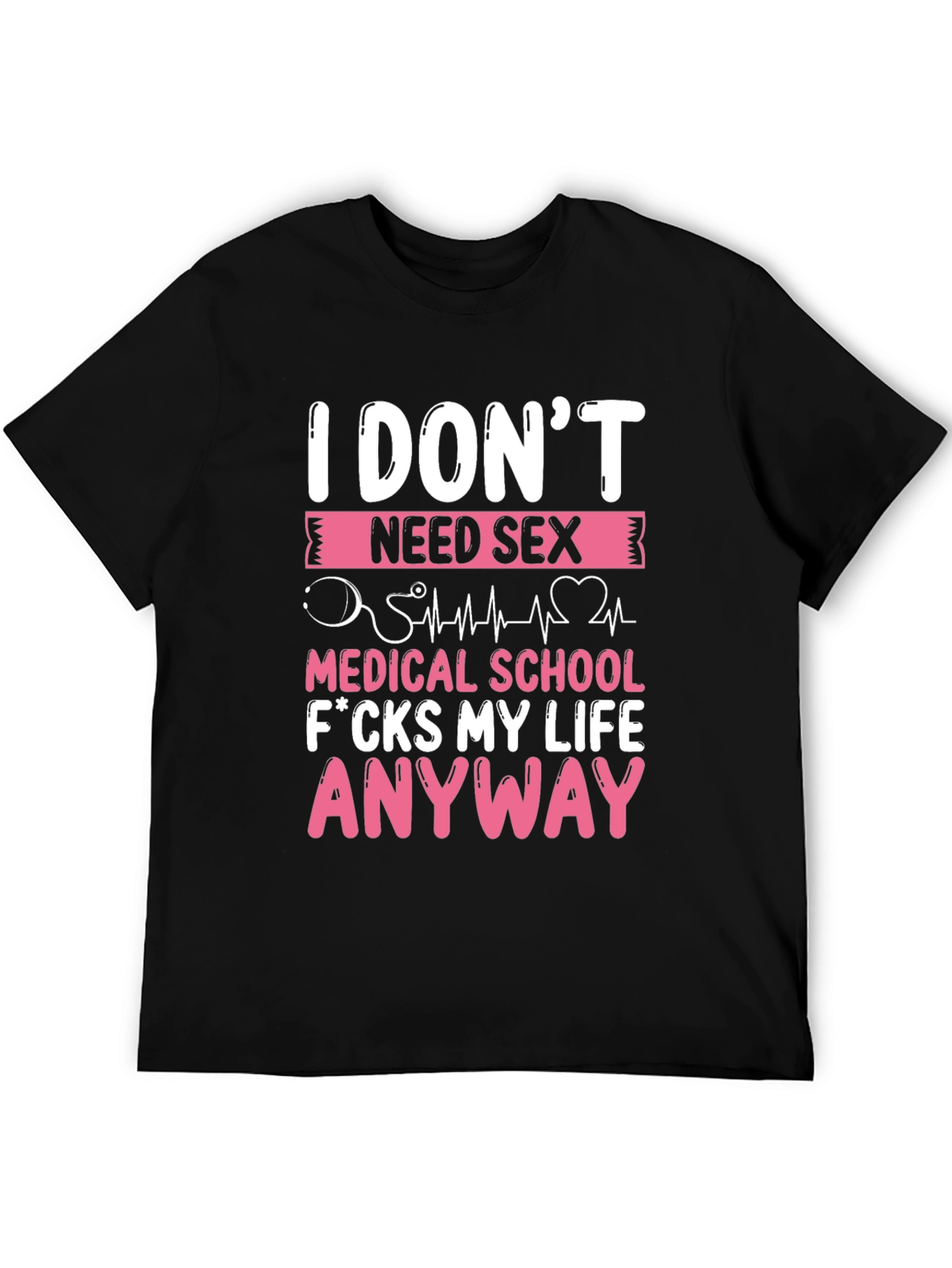 Funny Medical School T-Shirt - I Dont Need Sex