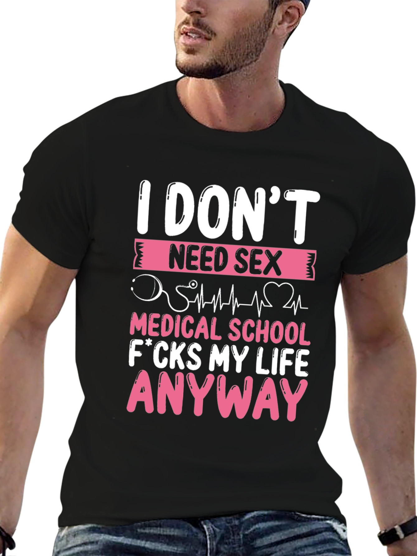 Funny Medical School T-Shirt - I Dont Need Sex