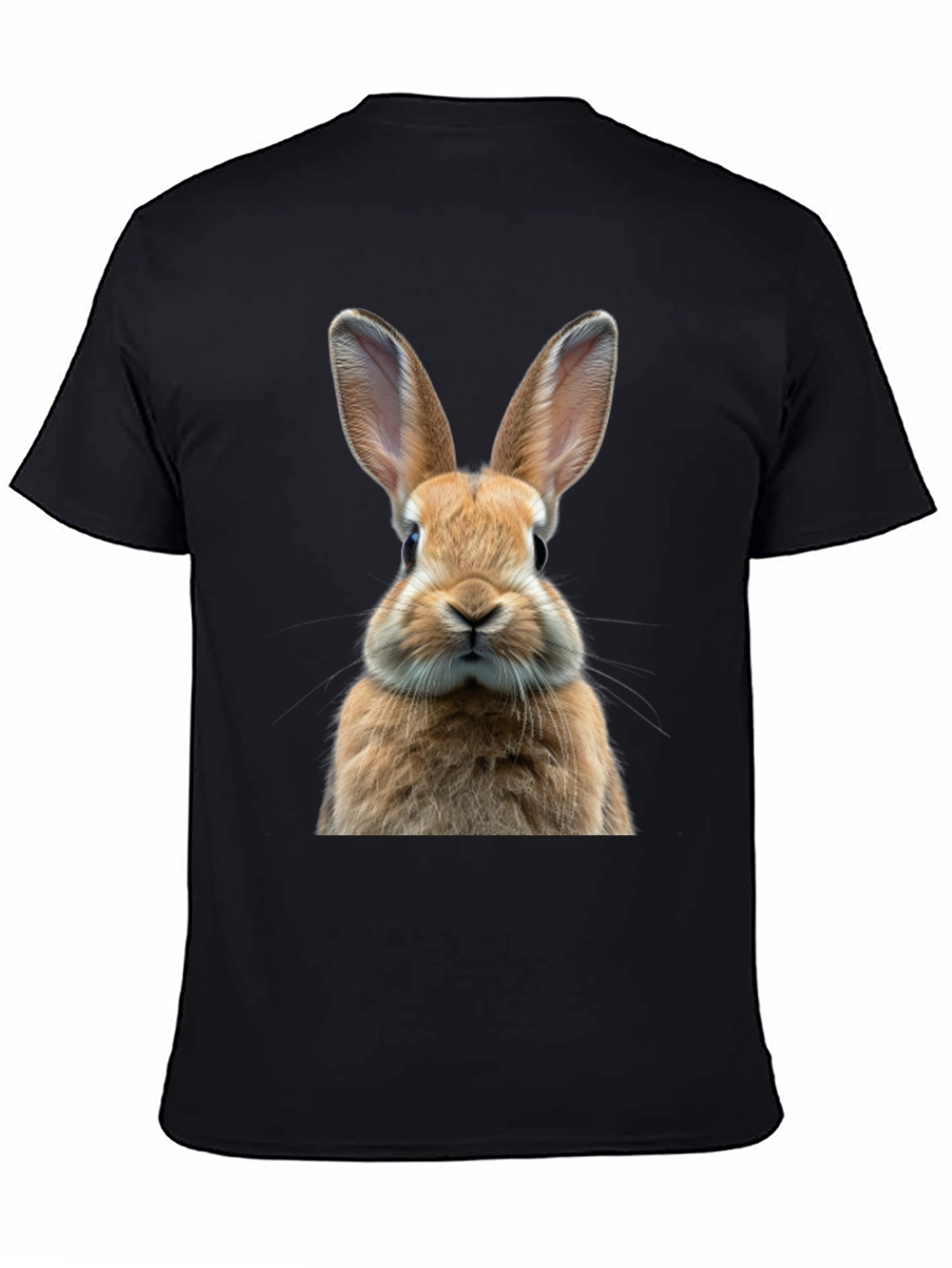 Rabbit Graphic Tee - Cute Animal Print Shirt
