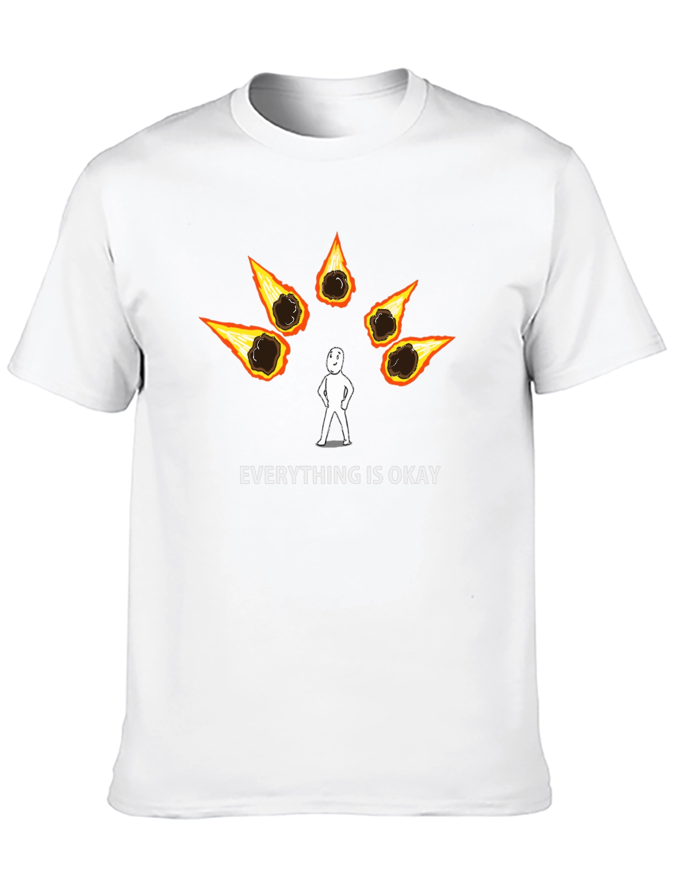 Everything is Okay Meteor T-Shirt