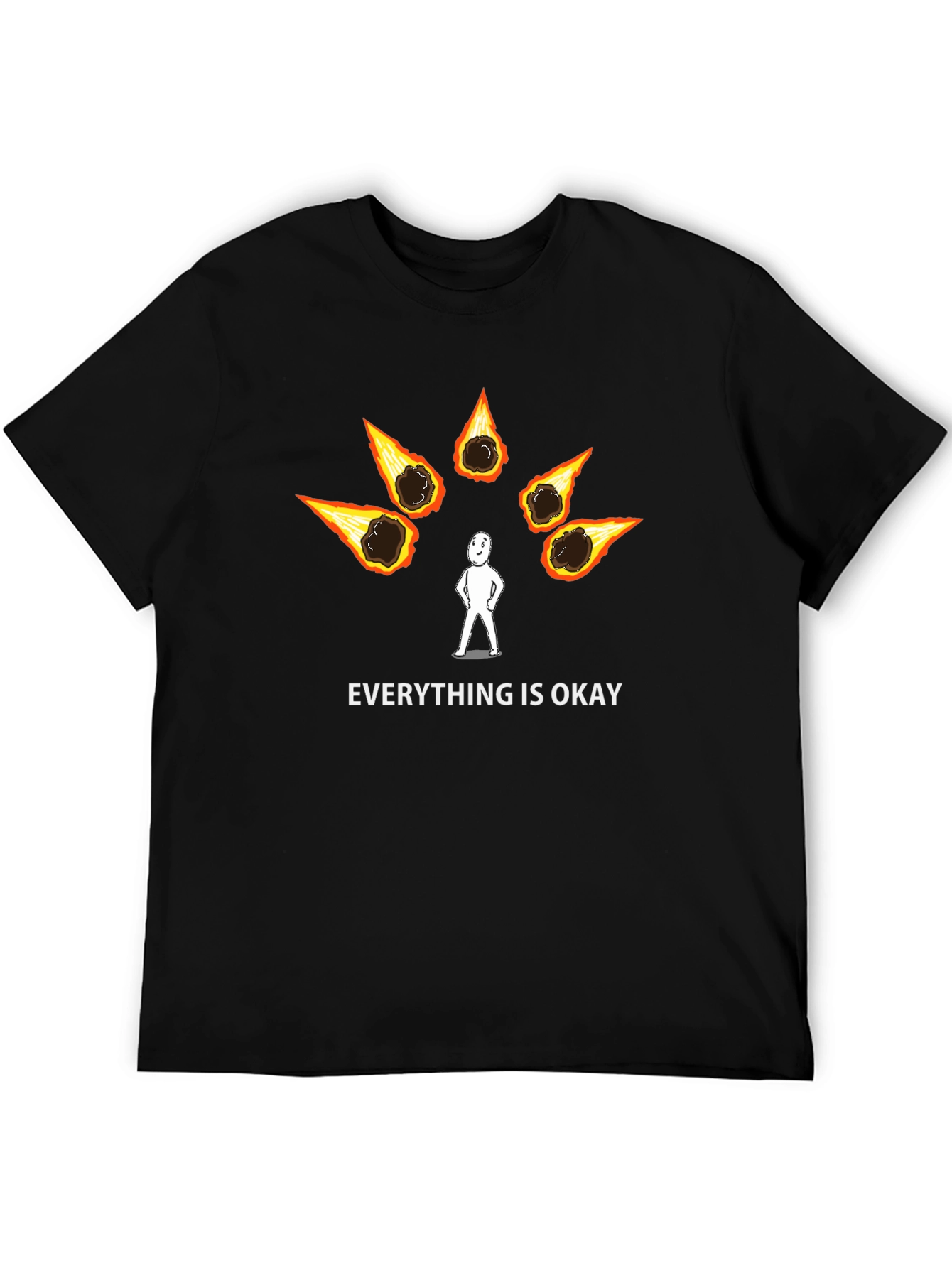 Everything is Okay Meteor T-Shirt