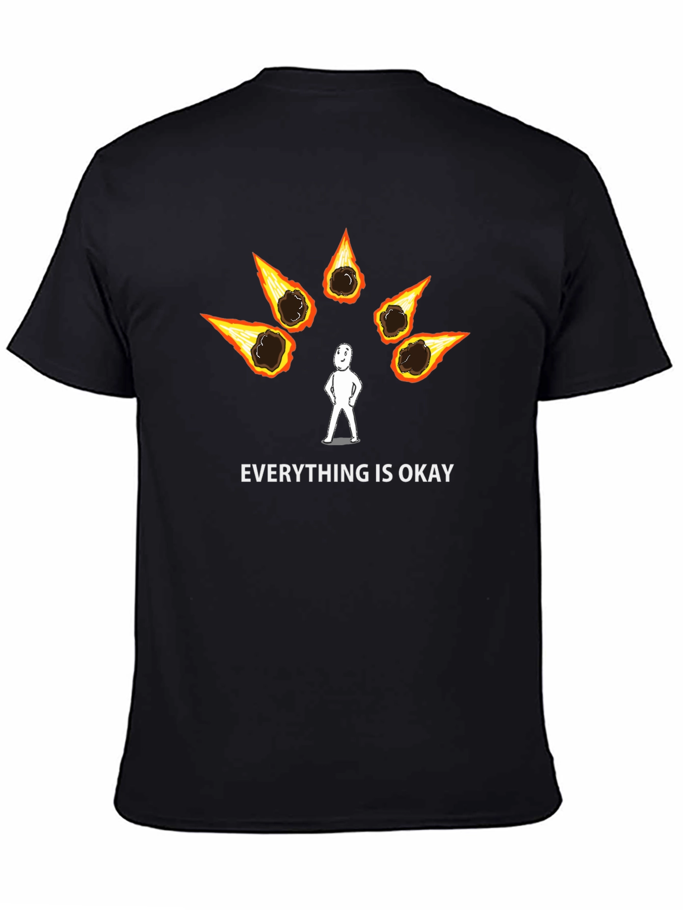 Everything is Okay Meteor T-Shirt
