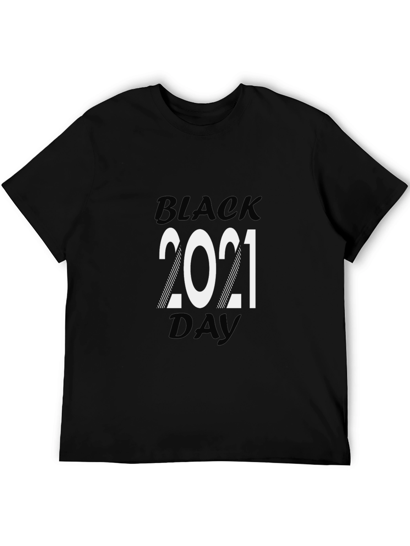 Black Day 2021 Graphic Tee - Mens Black T-Shirt