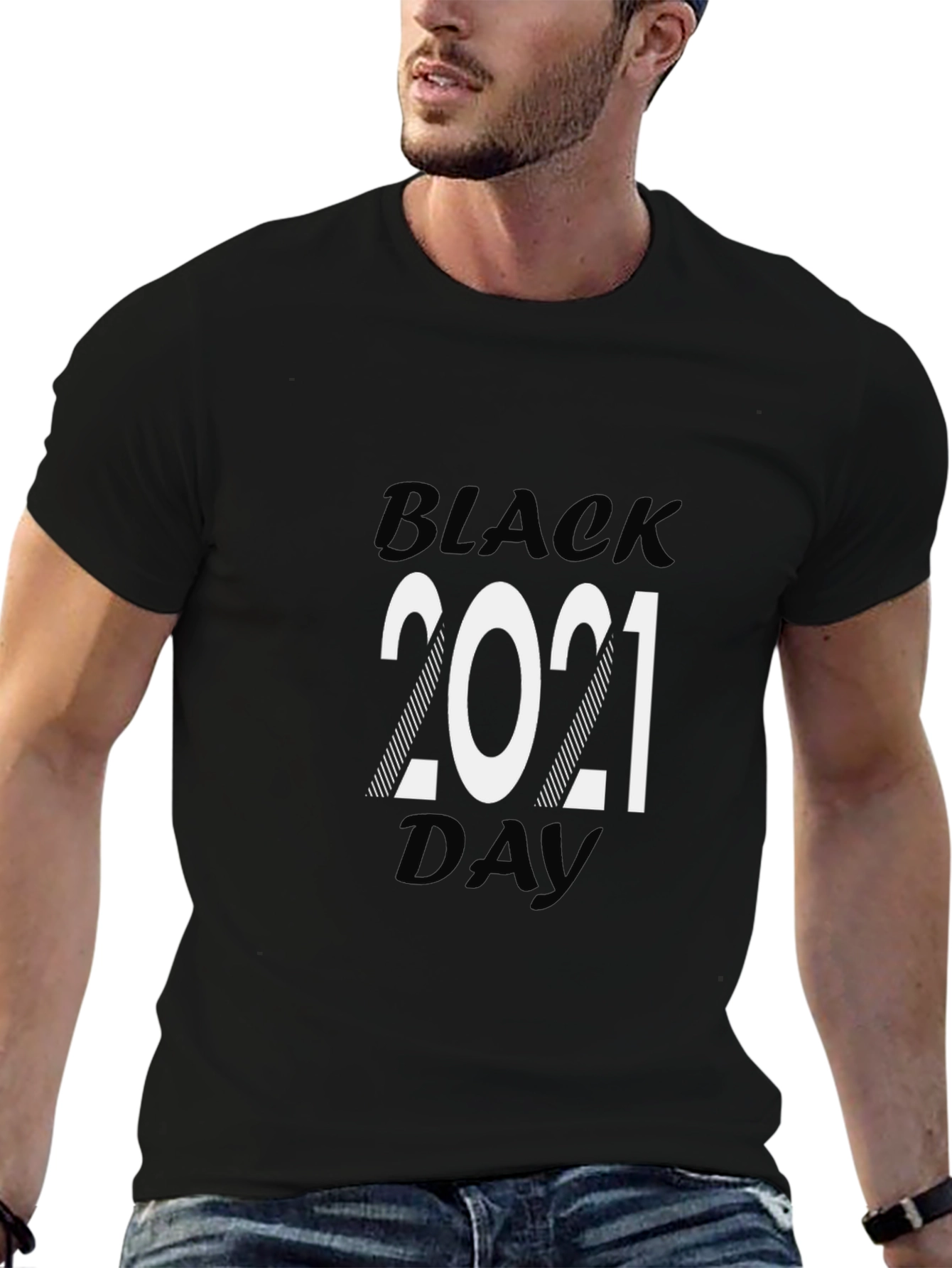 Black Day 2021 Graphic Tee - Mens Black T-Shirt