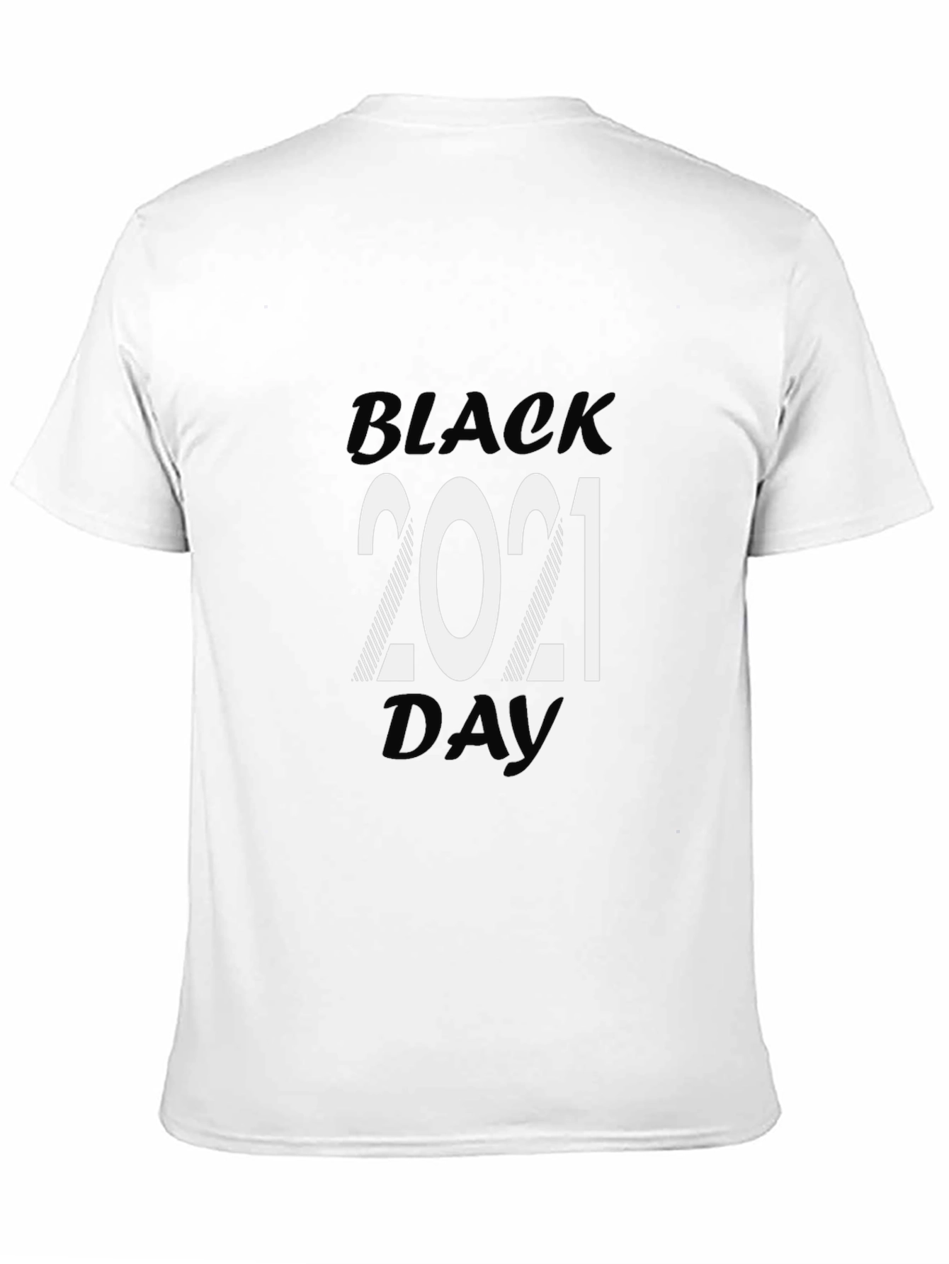 Black Day 2021 Graphic Tee - Mens Black T-Shirt