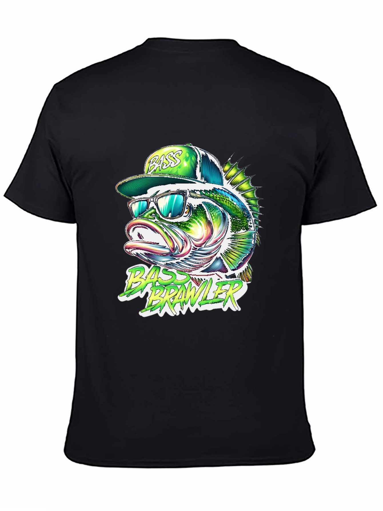 Bass Brawler Graphic T-Shirt - Angler Style