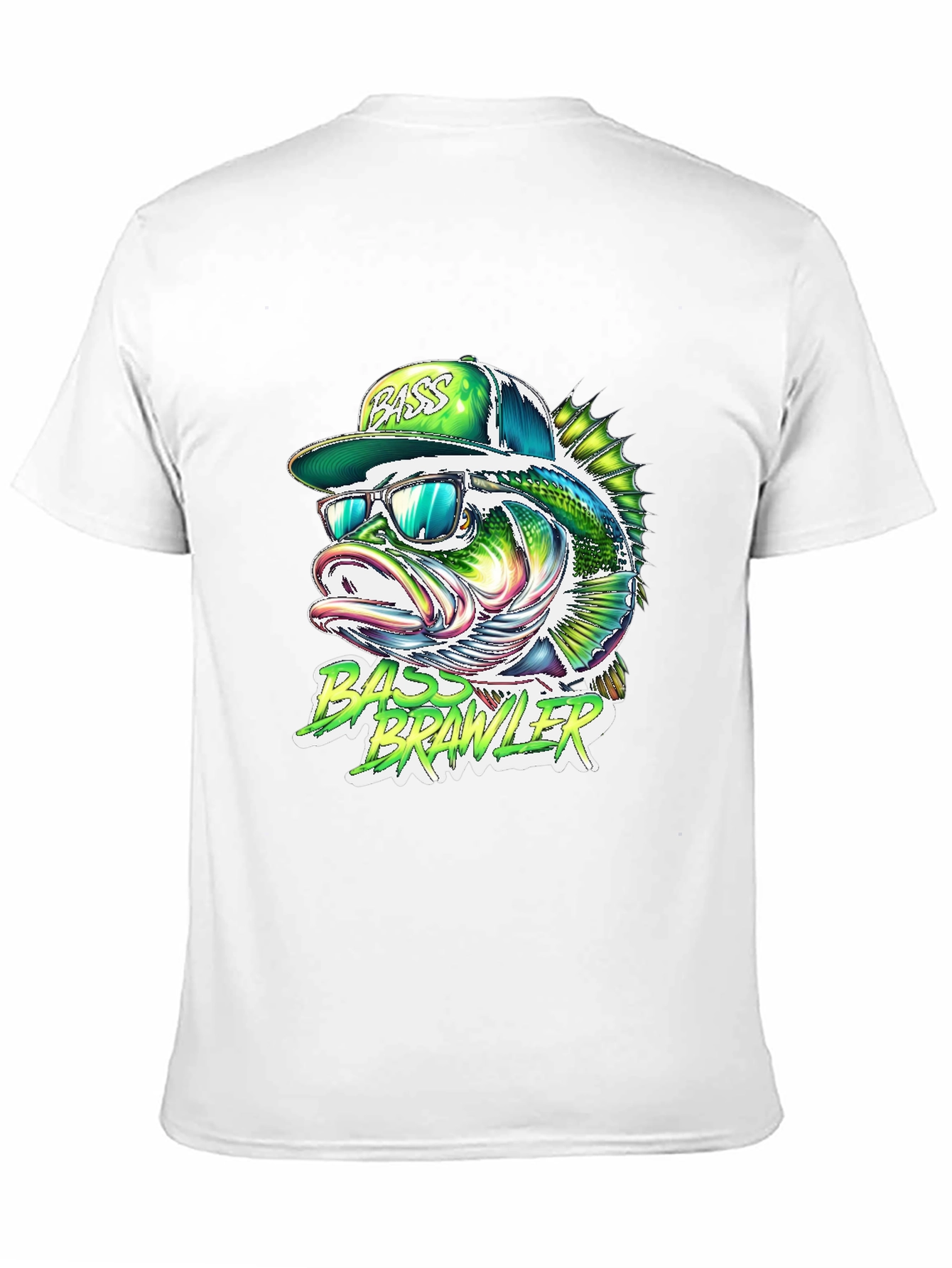 Bass Brawler Graphic T-Shirt - Angler Style