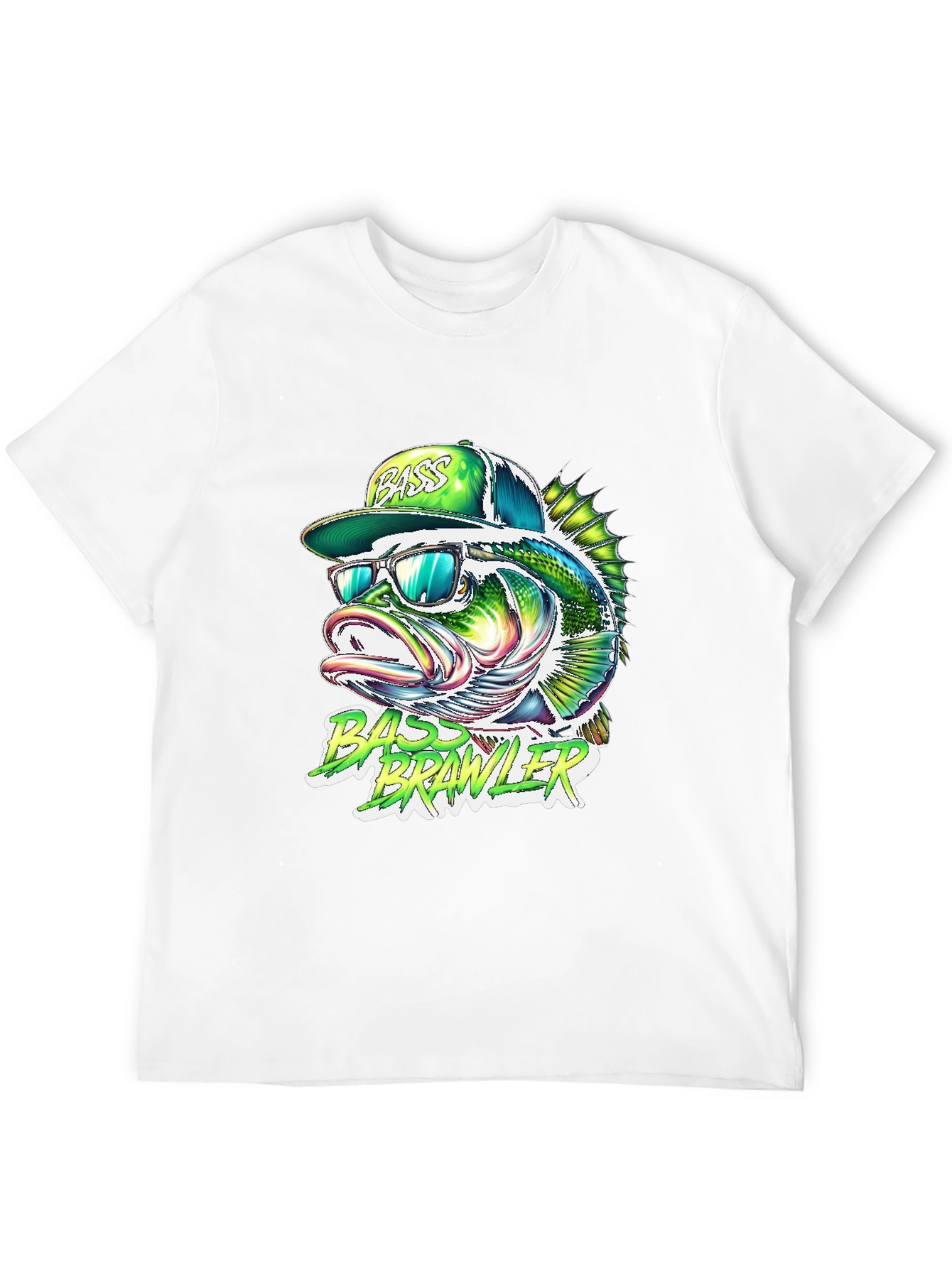 Bass Brawler Graphic T-Shirt - Angler Style