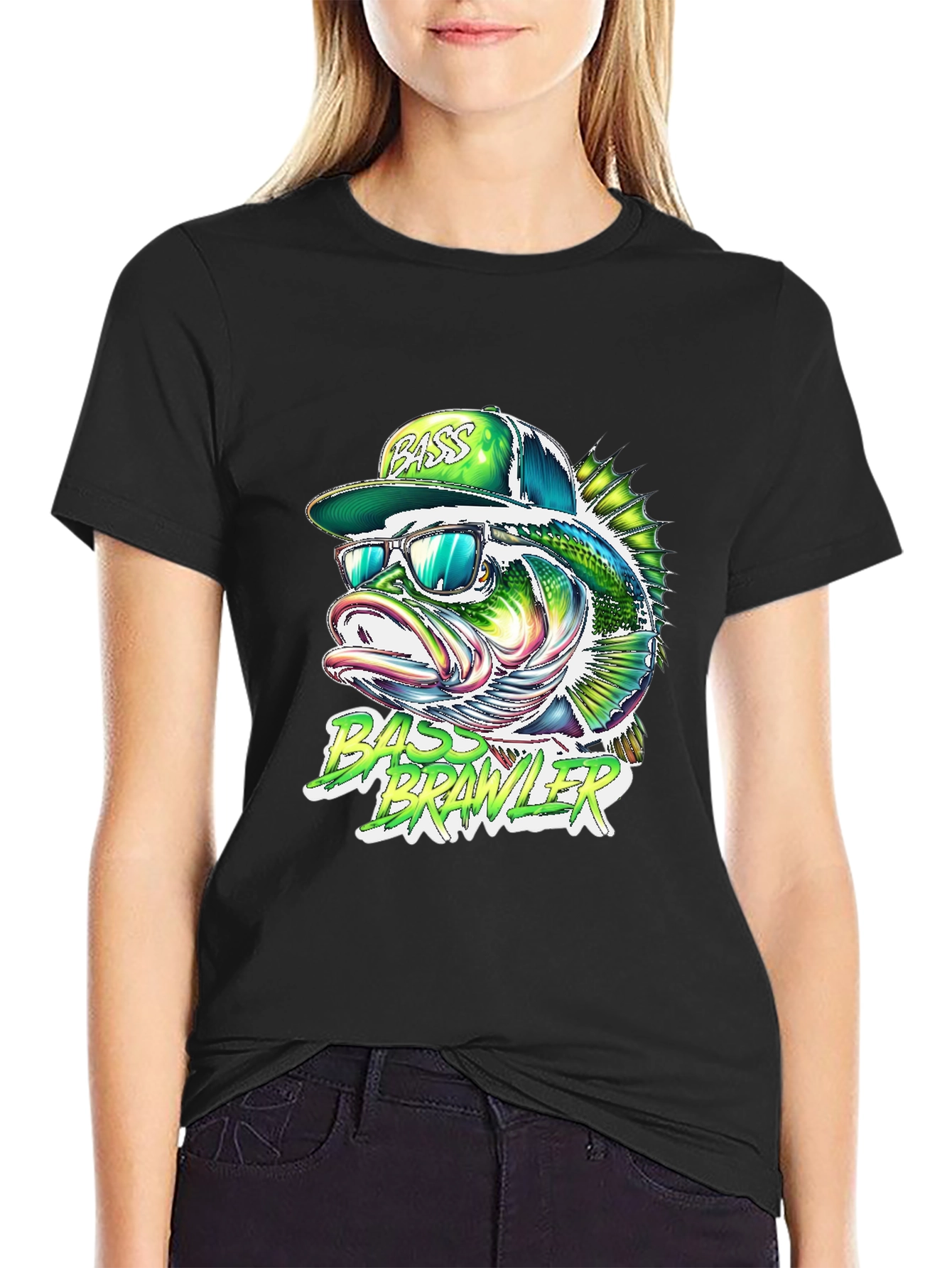 Bass Brawler Graphic T-Shirt - Angler Style
