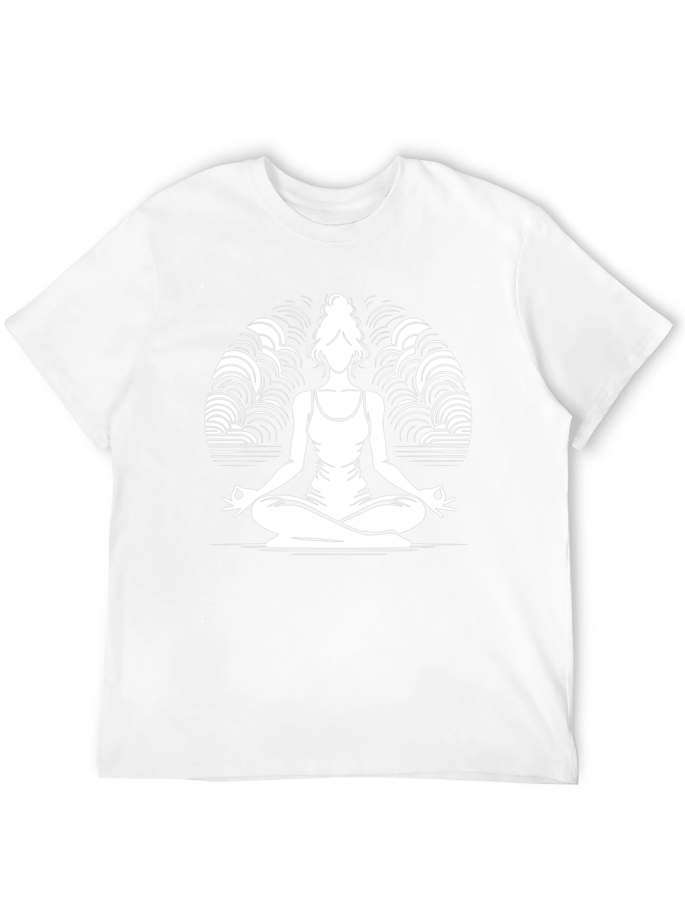 Yoga Meditation Graphic Tee - Zen Design Shirt