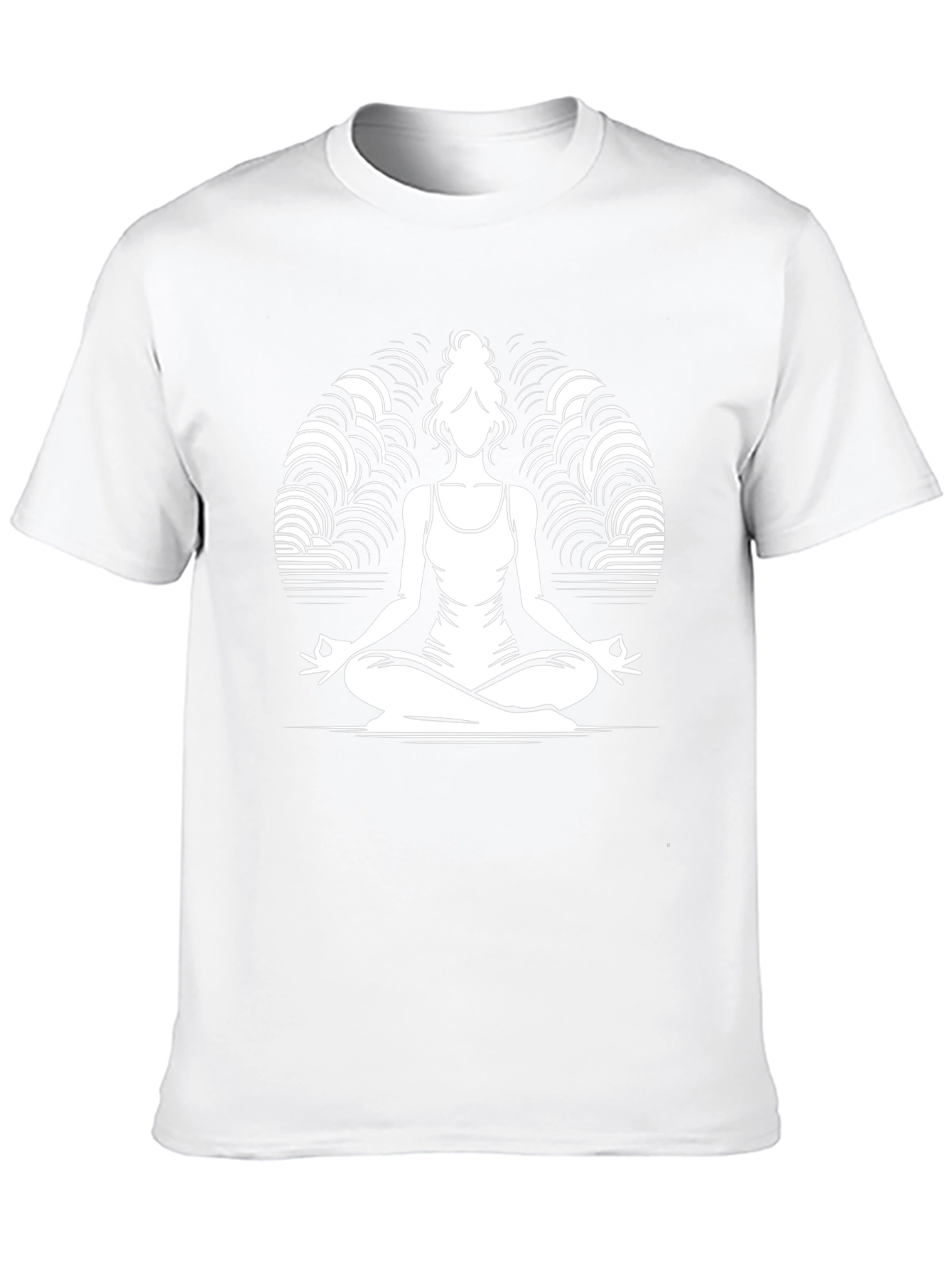 Yoga Meditation Graphic Tee - Zen Design Shirt