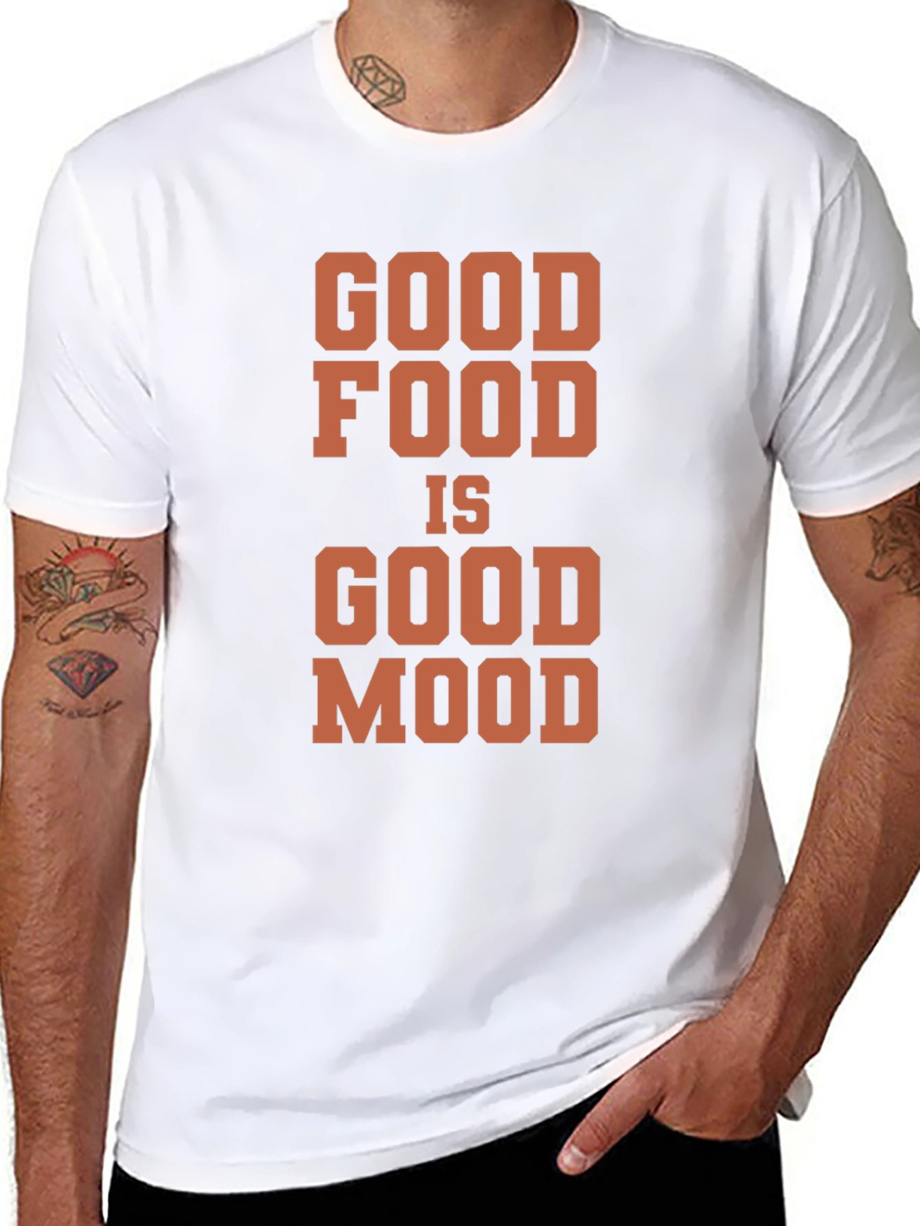 Good Food Good Mood Graphic Tee