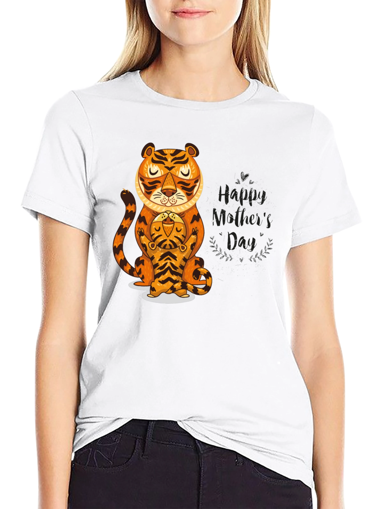 Tiger Dad & Cub Graphic Tee