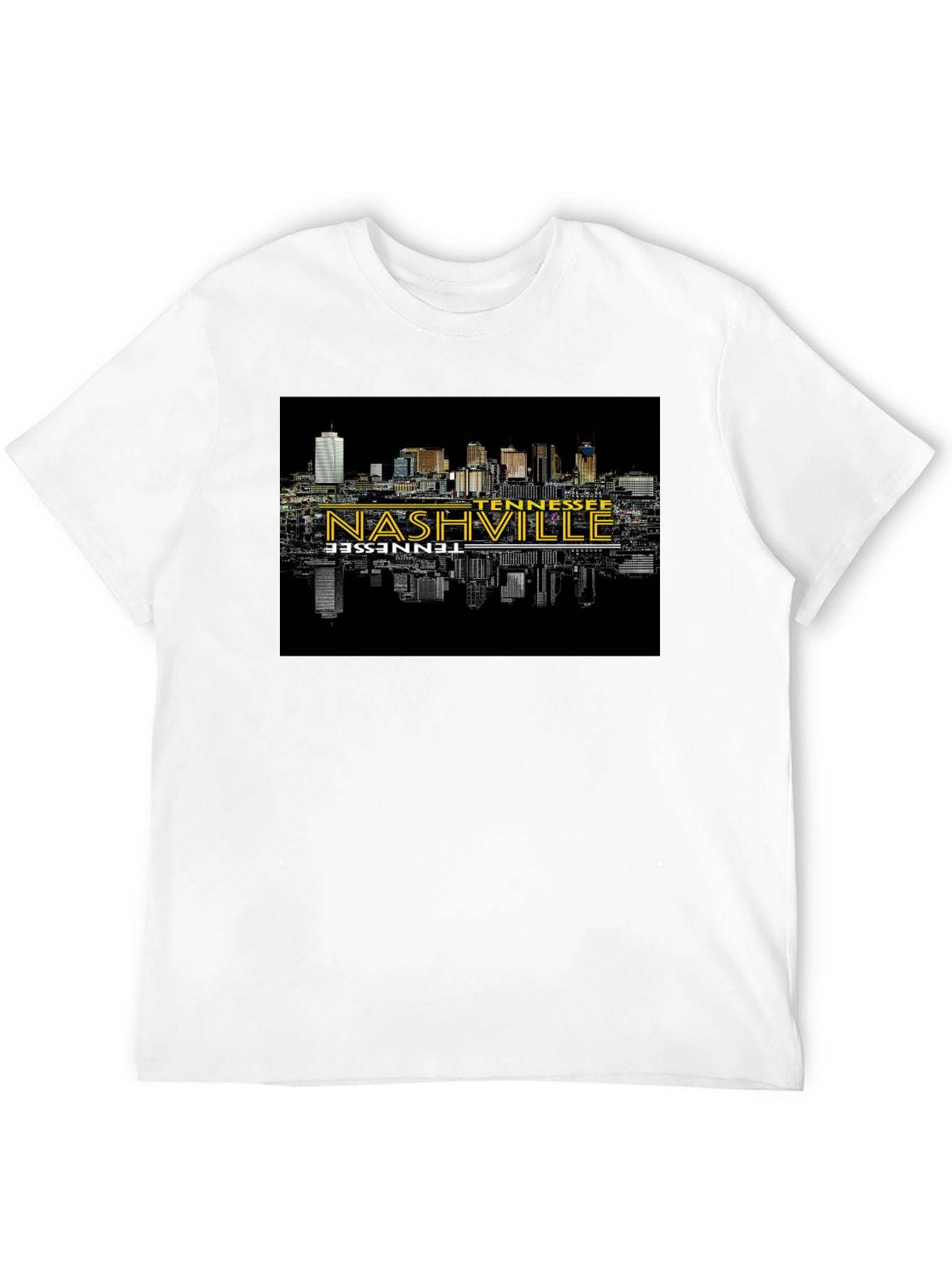 Nashville Tennessee Skyline Graphic T-Shirt