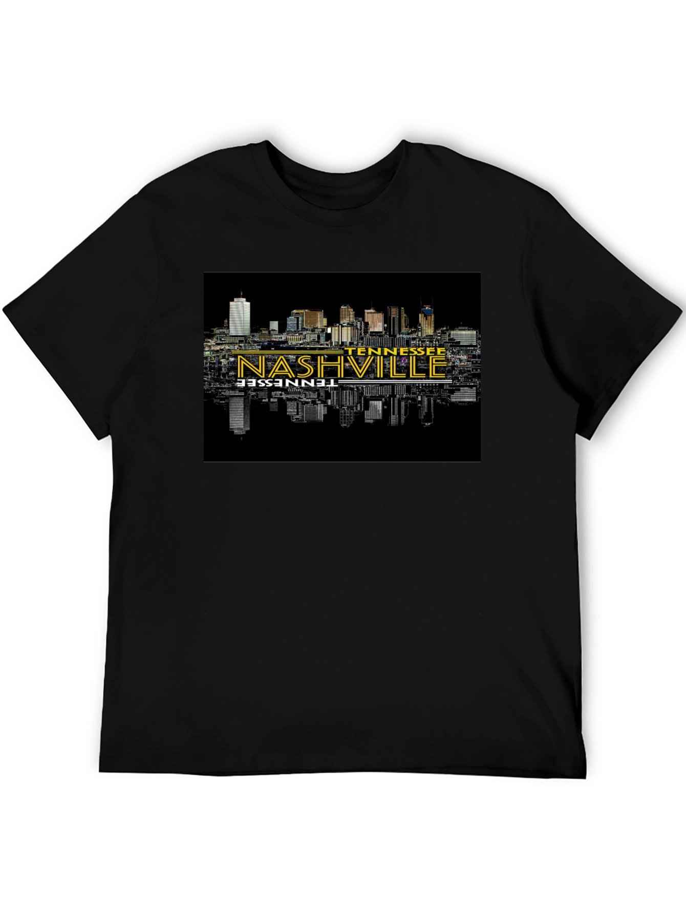 Nashville Tennessee Skyline Graphic T-Shirt