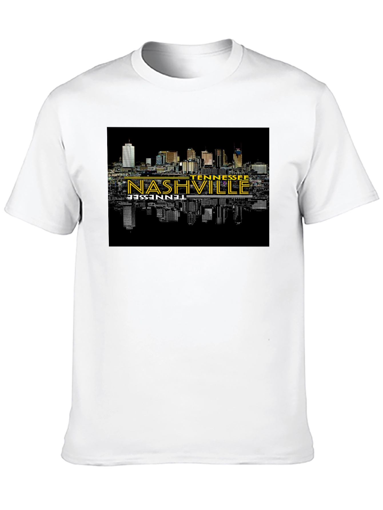 Nashville Tennessee Skyline Graphic T-Shirt