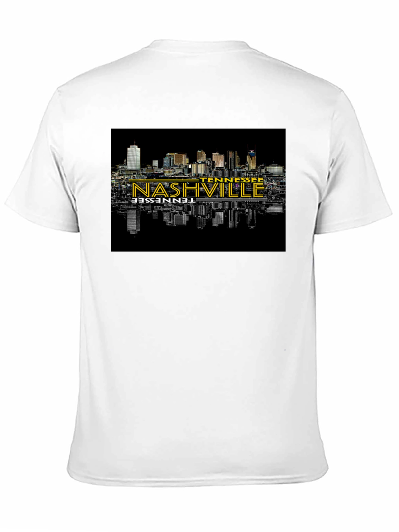 Nashville Tennessee Skyline Graphic T-Shirt