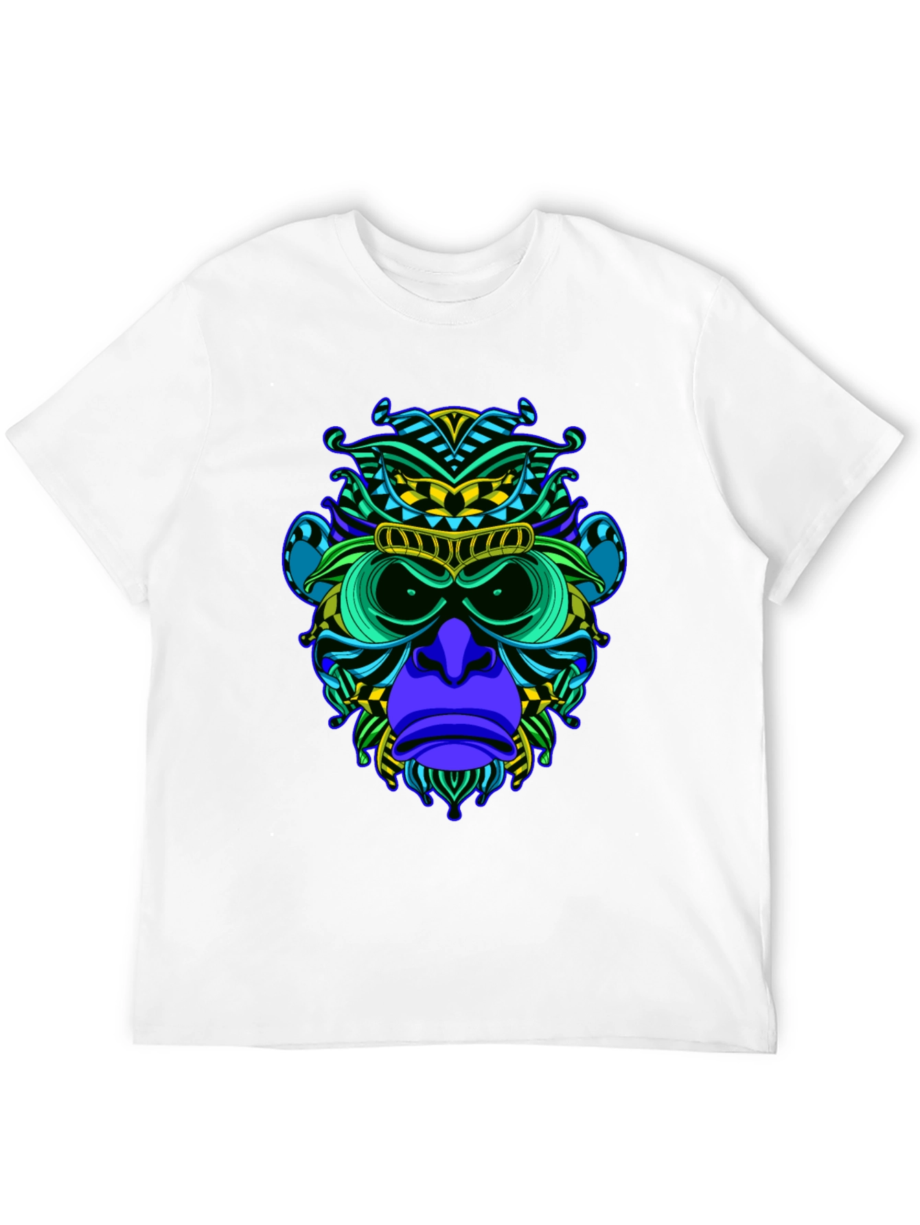 Monkey Graphic Black T-Shirt - Bold Style