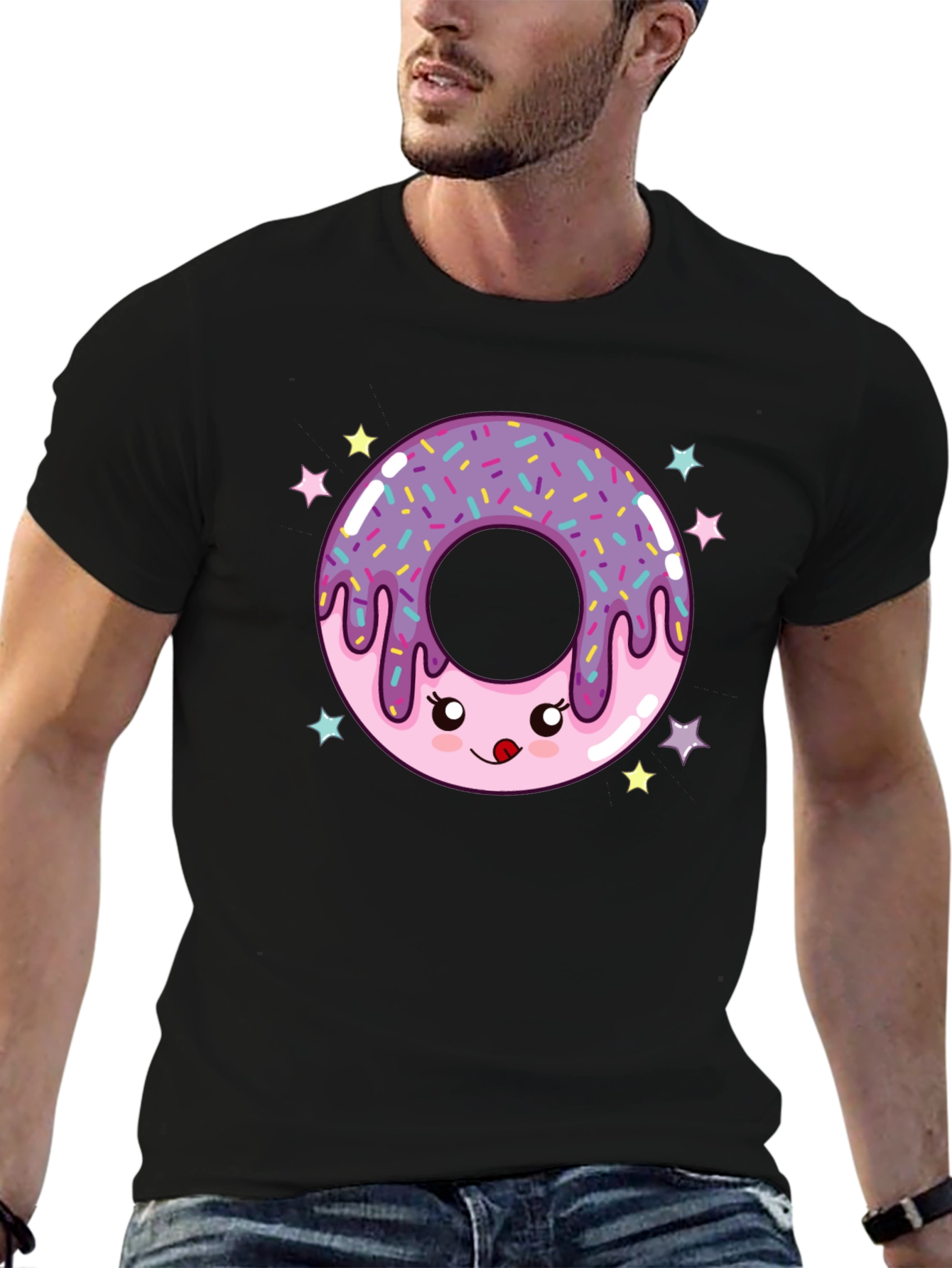 Donut Graphic Tee - Cute and Fun!
