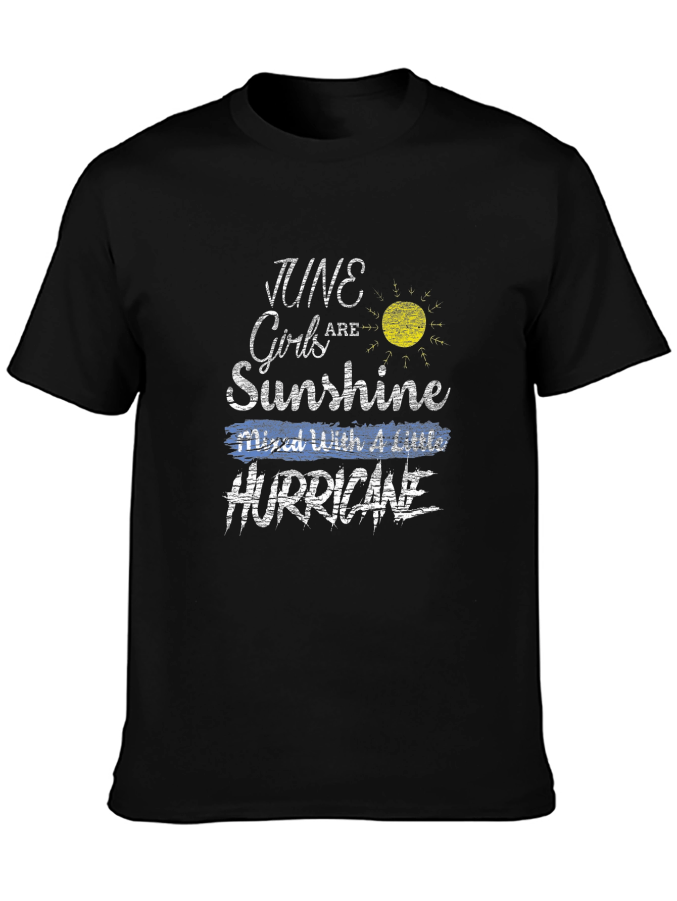 June Girls Sunshine Mixed With Hurricane T-Shirt