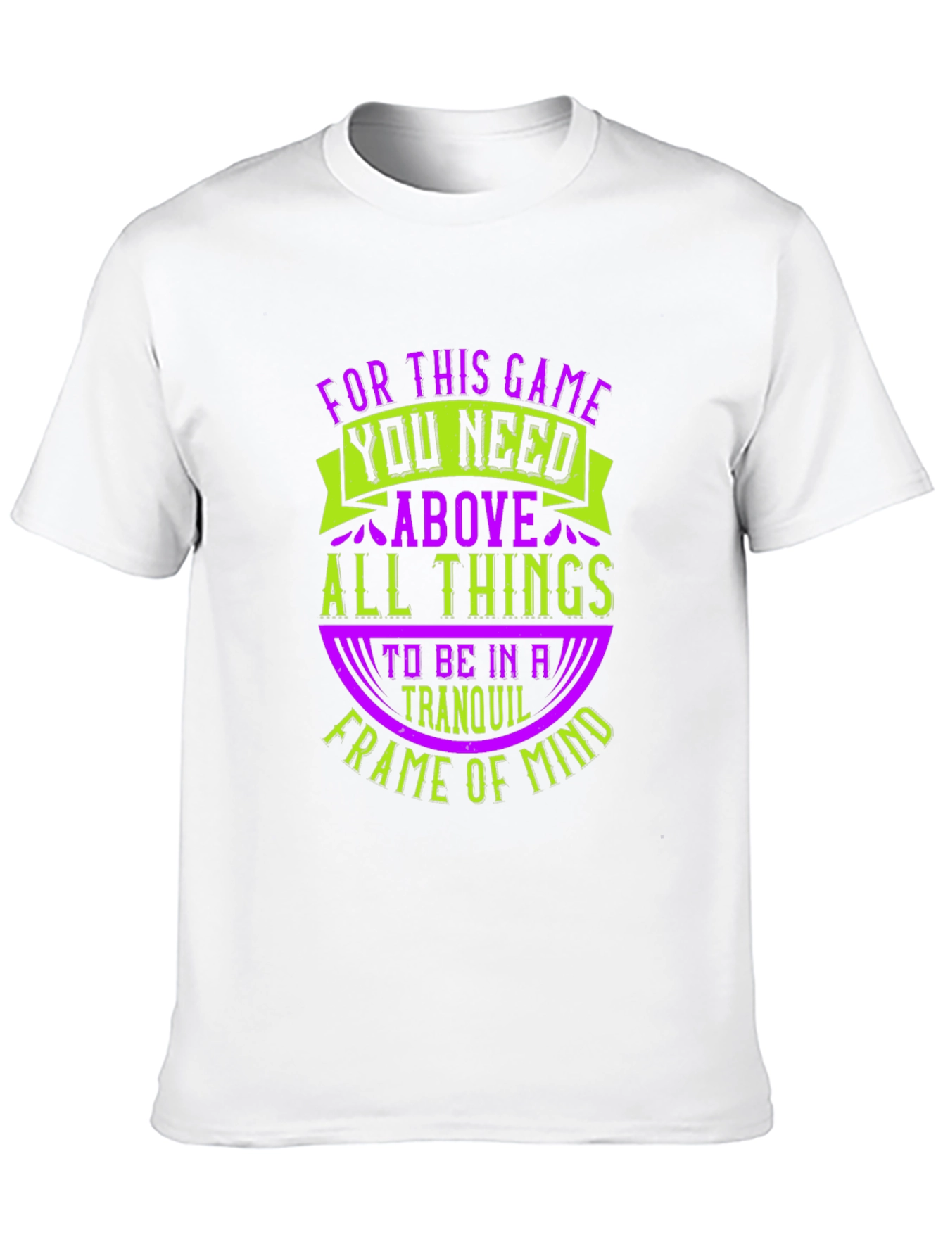 Tranquil Mind T-Shirt - Gamer Edition