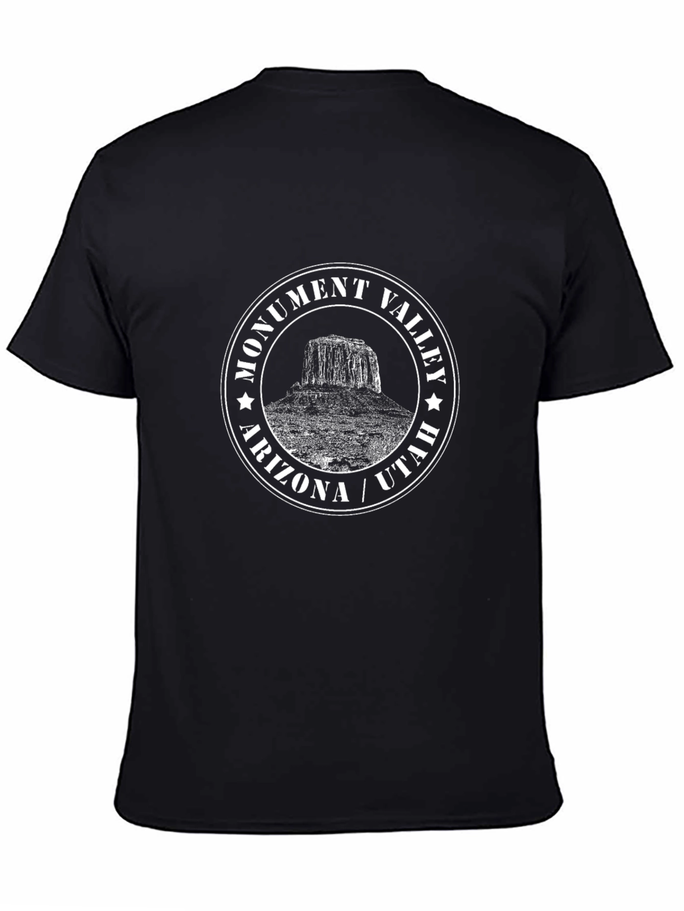 Monument Valley Arizona Utah Black T-Shirt