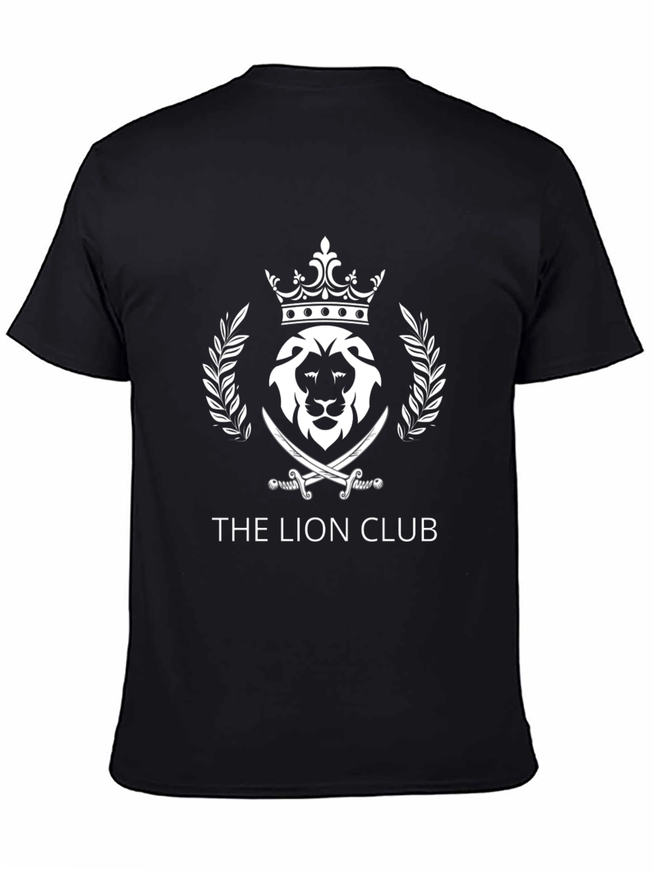The Lion Club Black T-Shirt