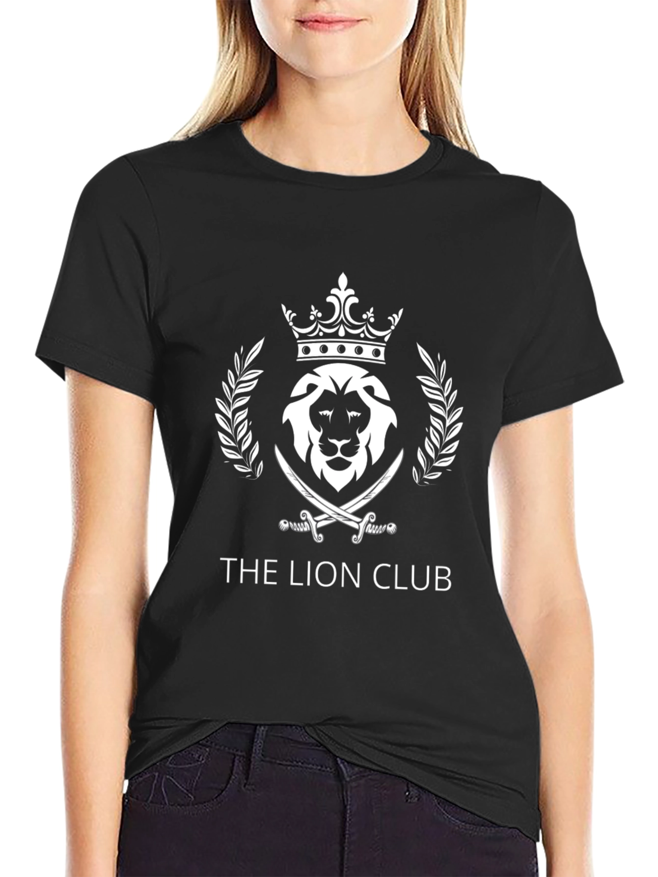 The Lion Club Black T-Shirt
