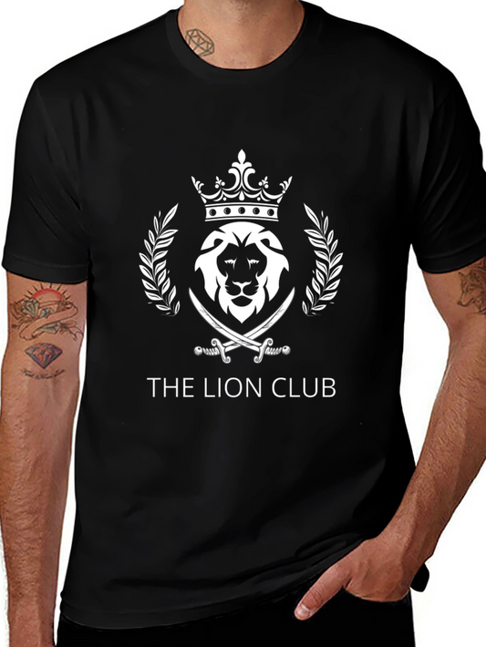 The Lion Club Black T-Shirt