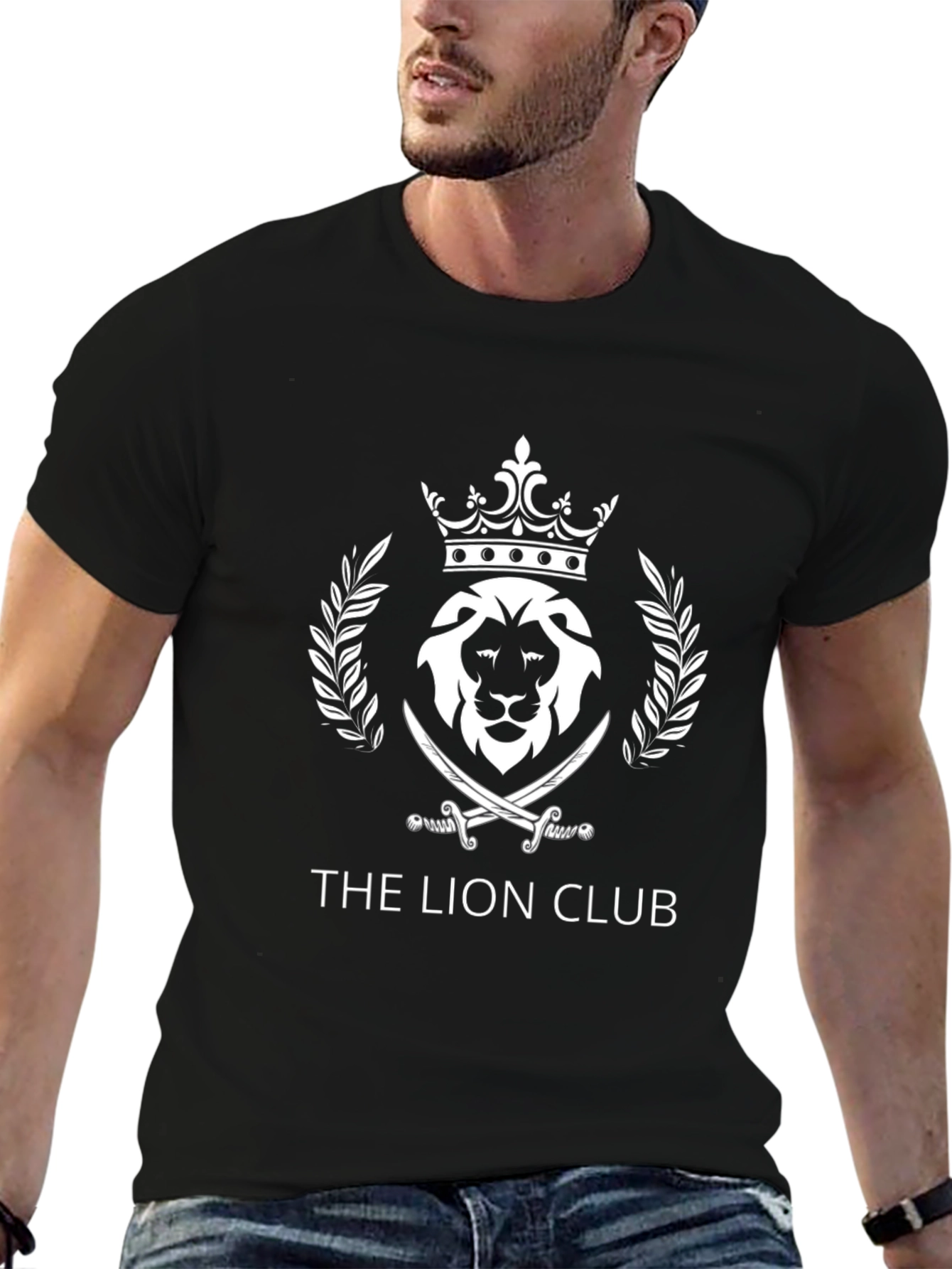 The Lion Club Black T-Shirt