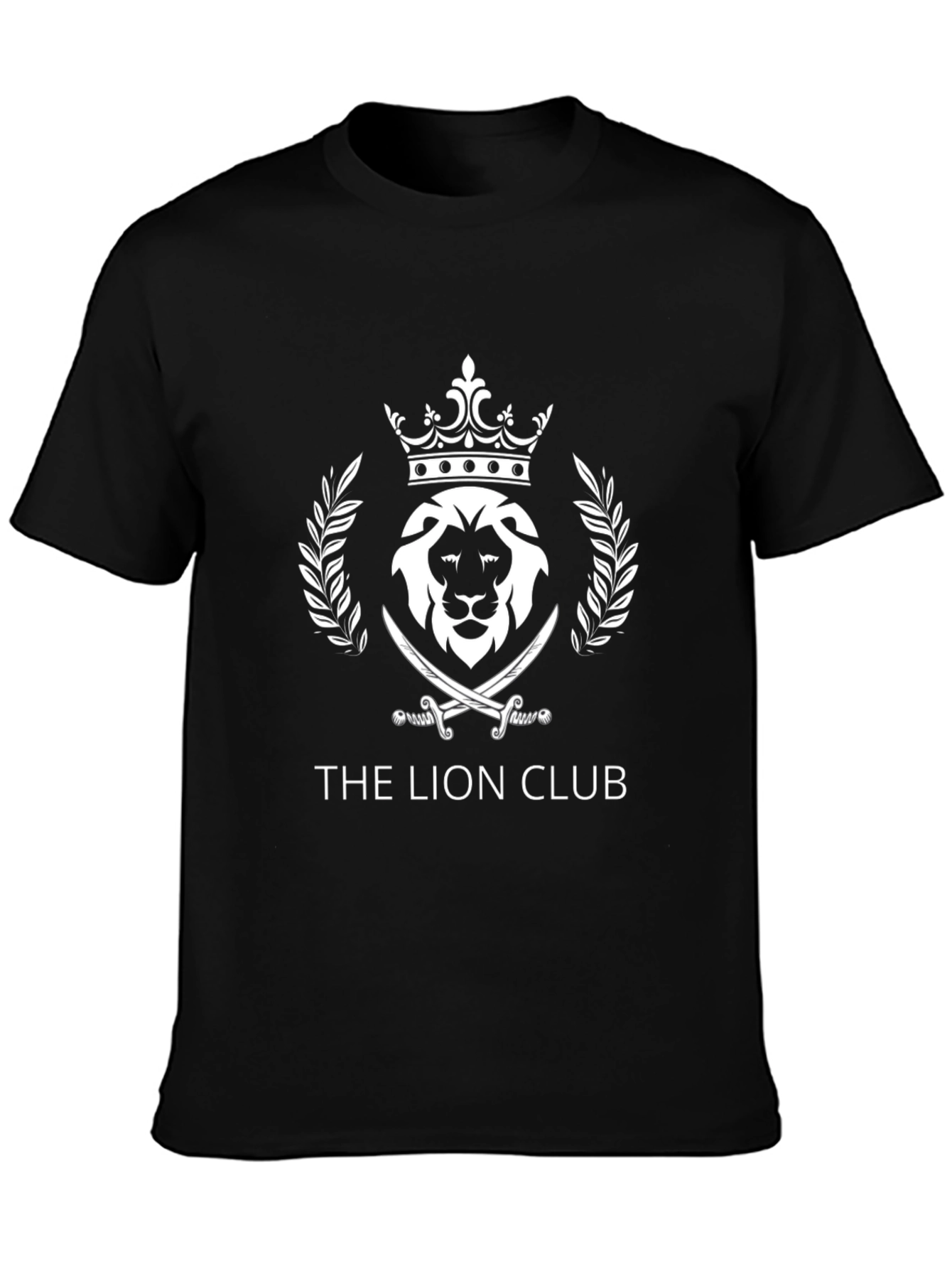 The Lion Club Black T-Shirt