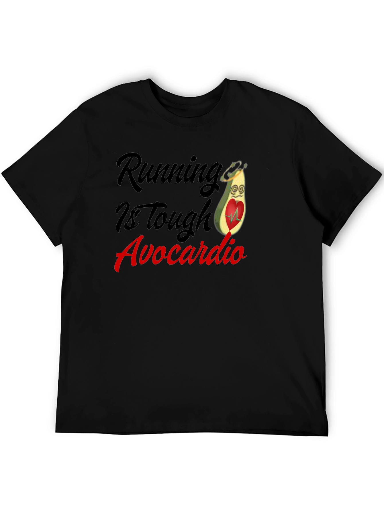 Running Is Tough Avocardio T-Shirt